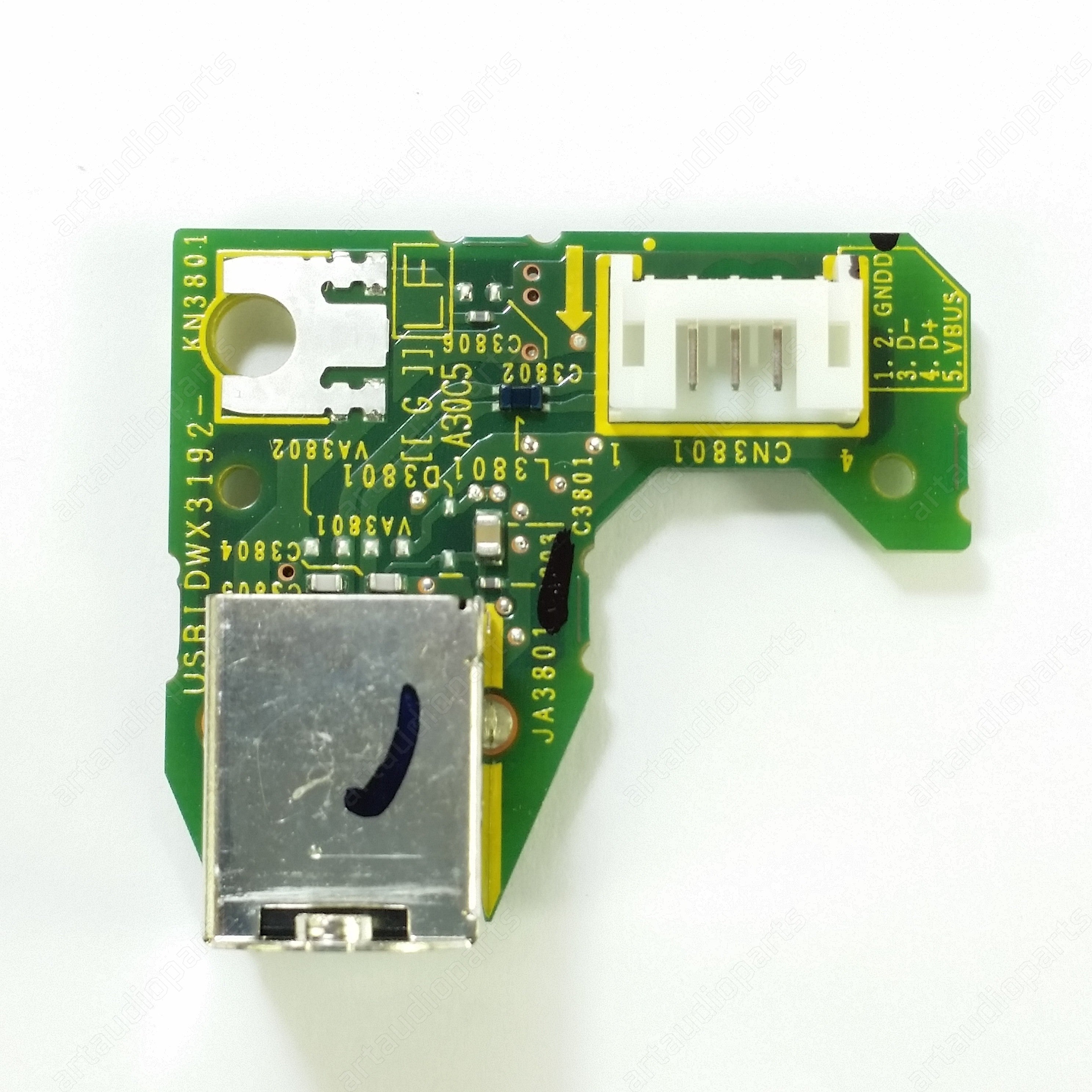USB jack socket connector pcb circuit board for Pioneer DJM-900NXS