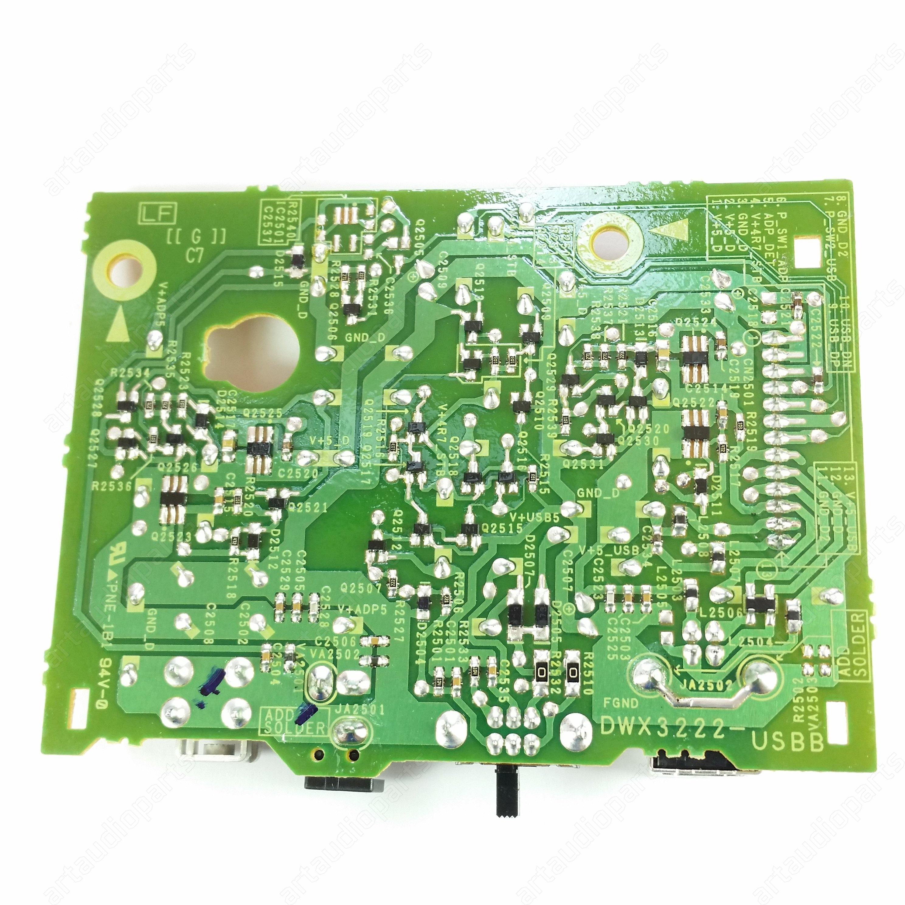 USBB Assy Circuit Board USB DC IN pcb for Pioneer DDJ-T1 controller - ArtAudioParts