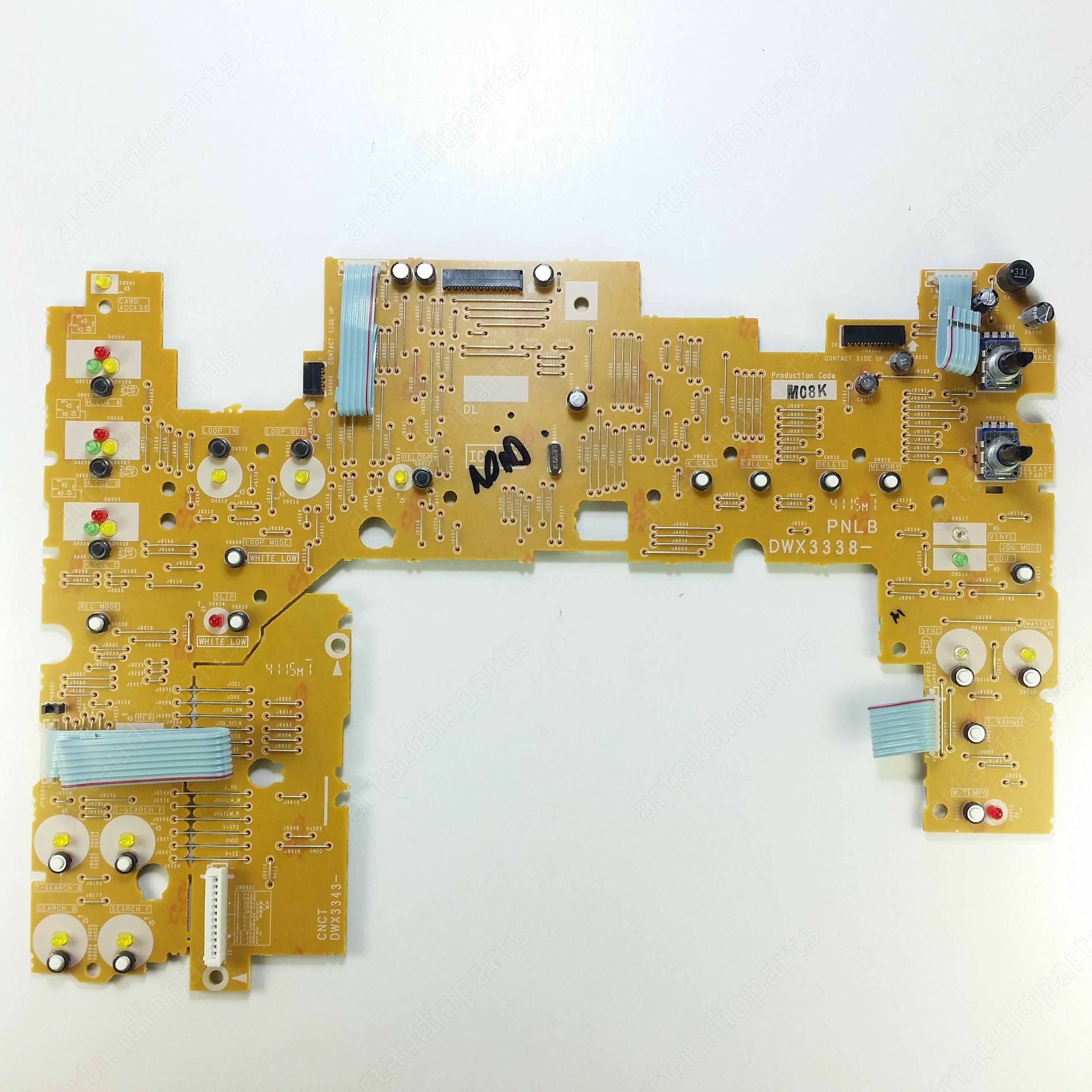 DWX3338 Main control PNLB pcb board for Pioneer CDJ-2000NXS - ArtAudioParts