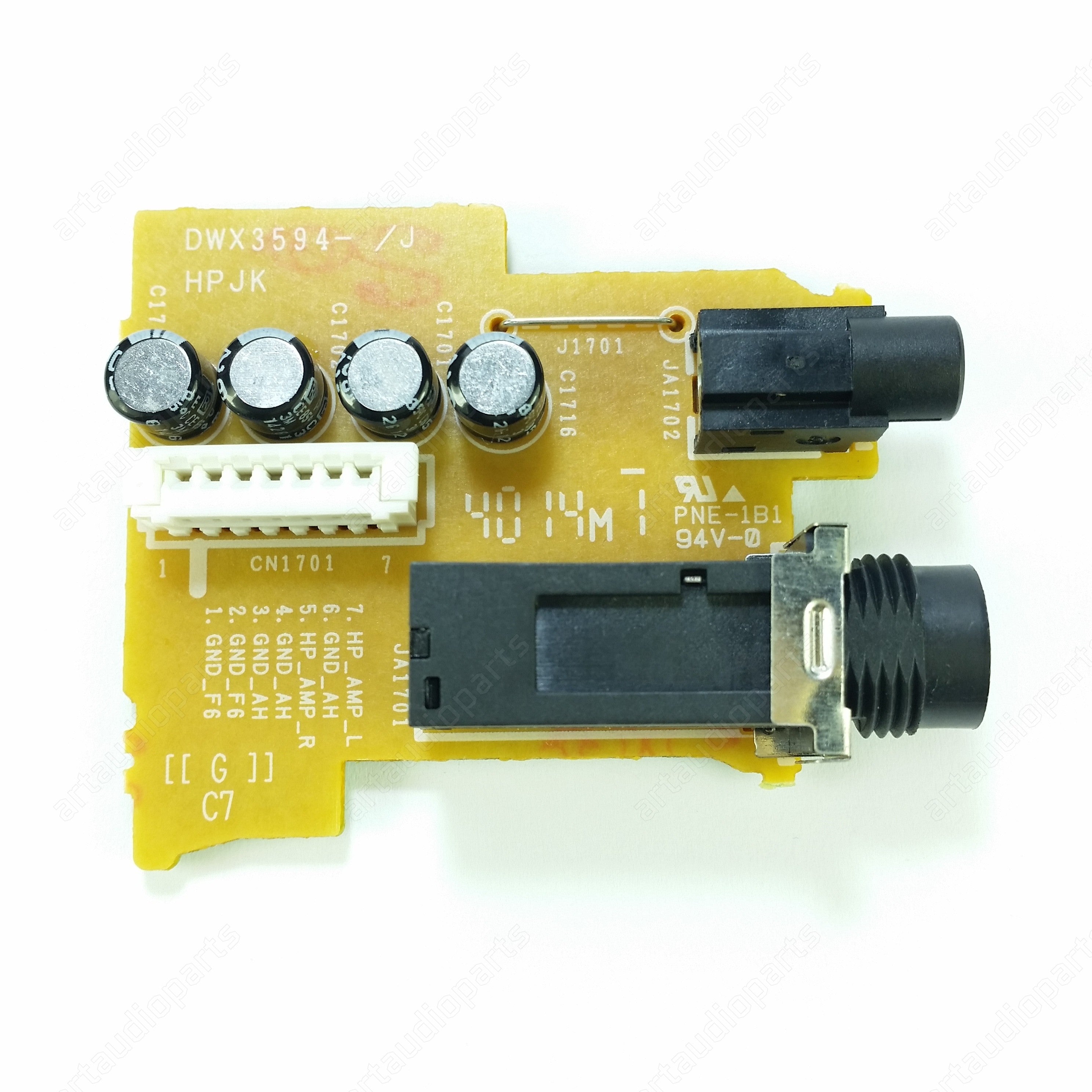 DWX3594 Headphones jack pcb board HPJK for Pioneer DDJ-WEGO3 DDJ-WEGO4