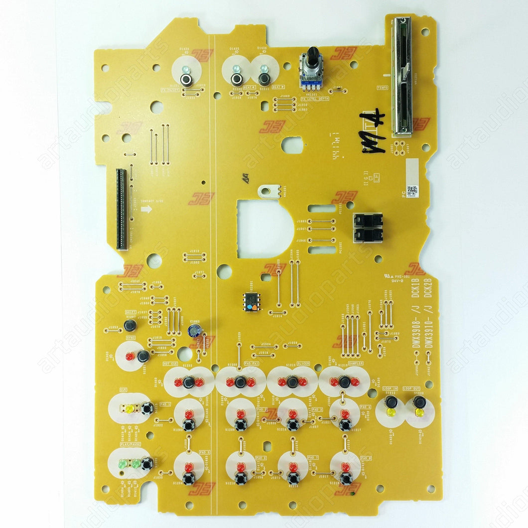 DWX3908 Deck 1 Left DCK1B pcb circuit board for Pioneer DDJ-RB - ArtAudioParts