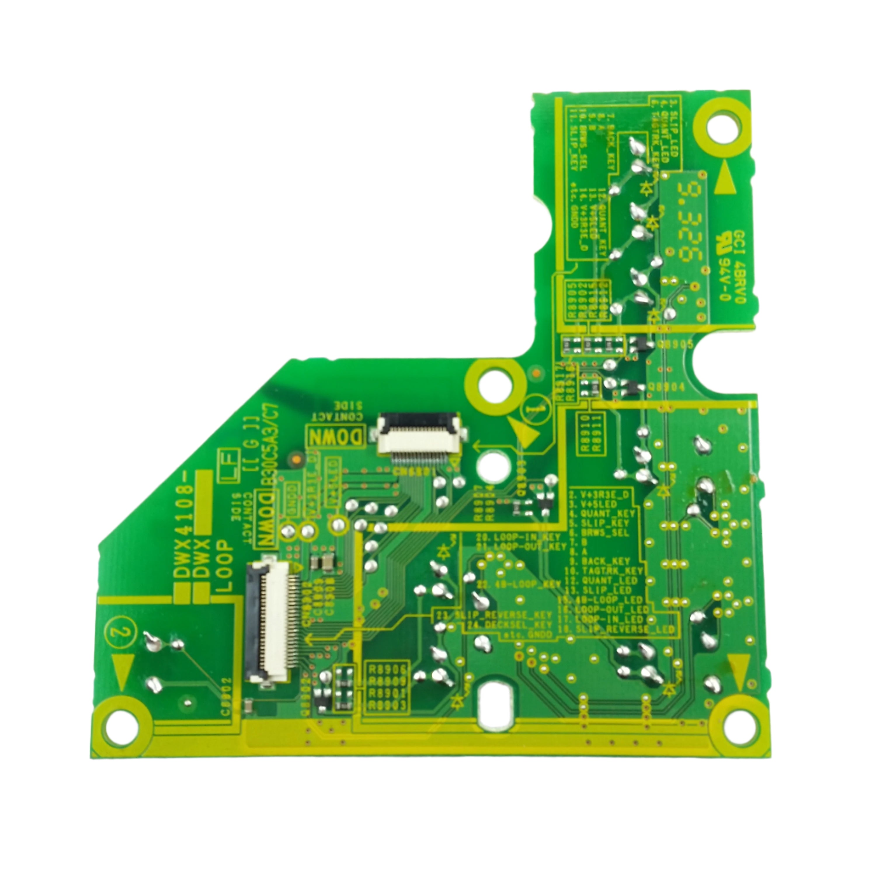 DWX4108 Loop-Deck-Rutschschaltung Leiterplatte PCB für Pioneer DDJ-1000 DDJ-1000SRT