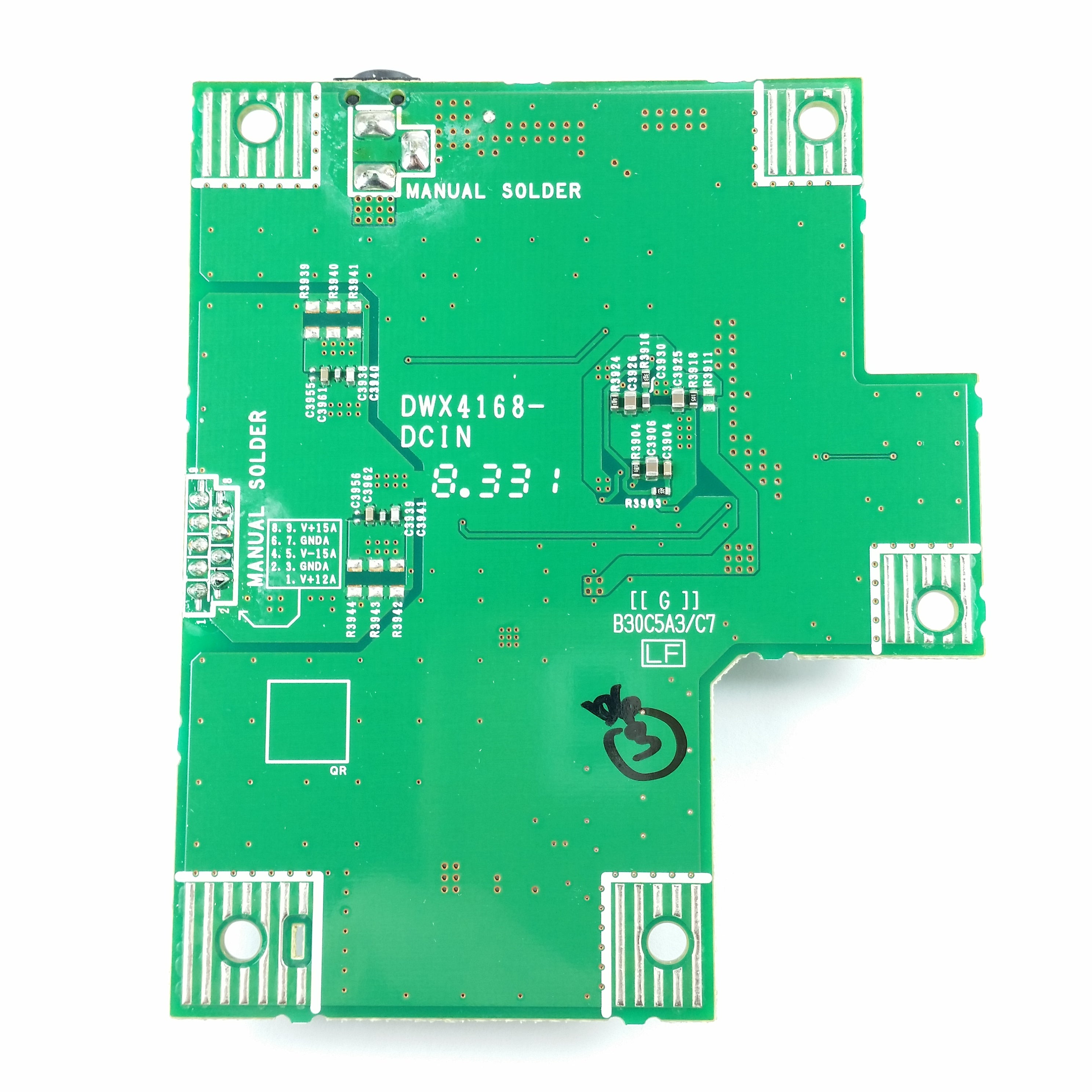 DWX4168 DC-Stromanschlussbuchse Leiterplatte PCB für Pioneer XDJ-RR