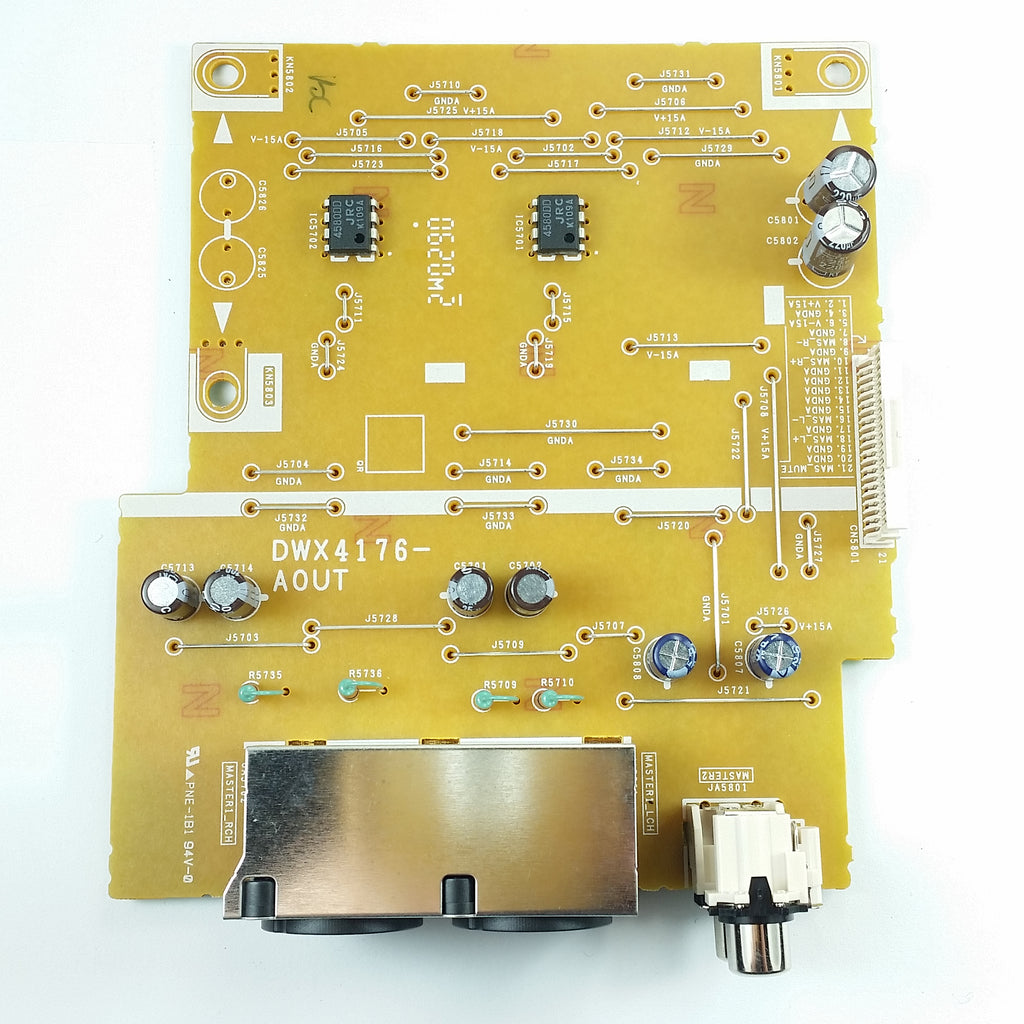 DWX4176 Ausgang XLR RCA Buchsenplatine PCB für Pioneer XDJ-RR