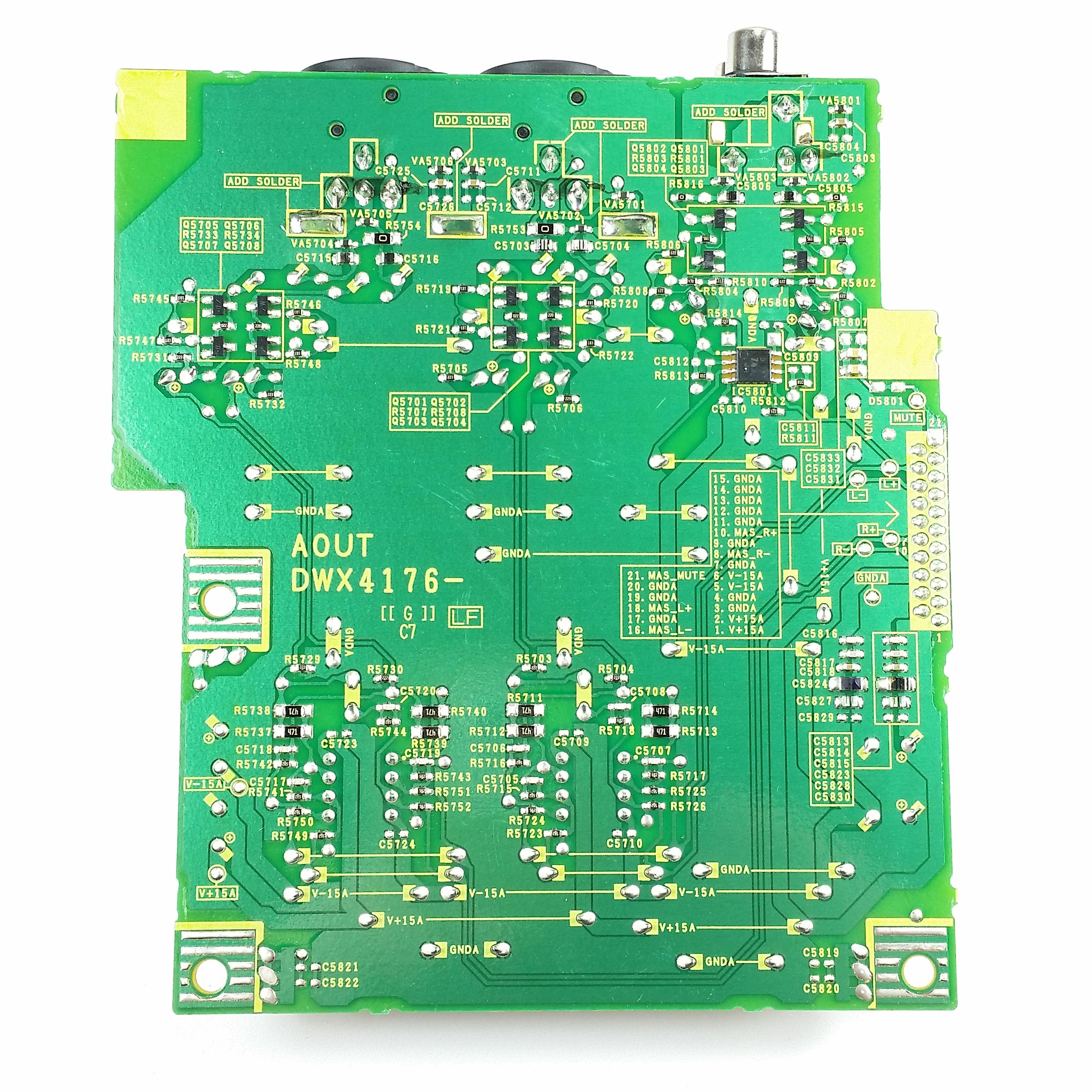 DWX4176 Ausgang XLR RCA Buchsenplatine PCB für Pioneer XDJ-RR