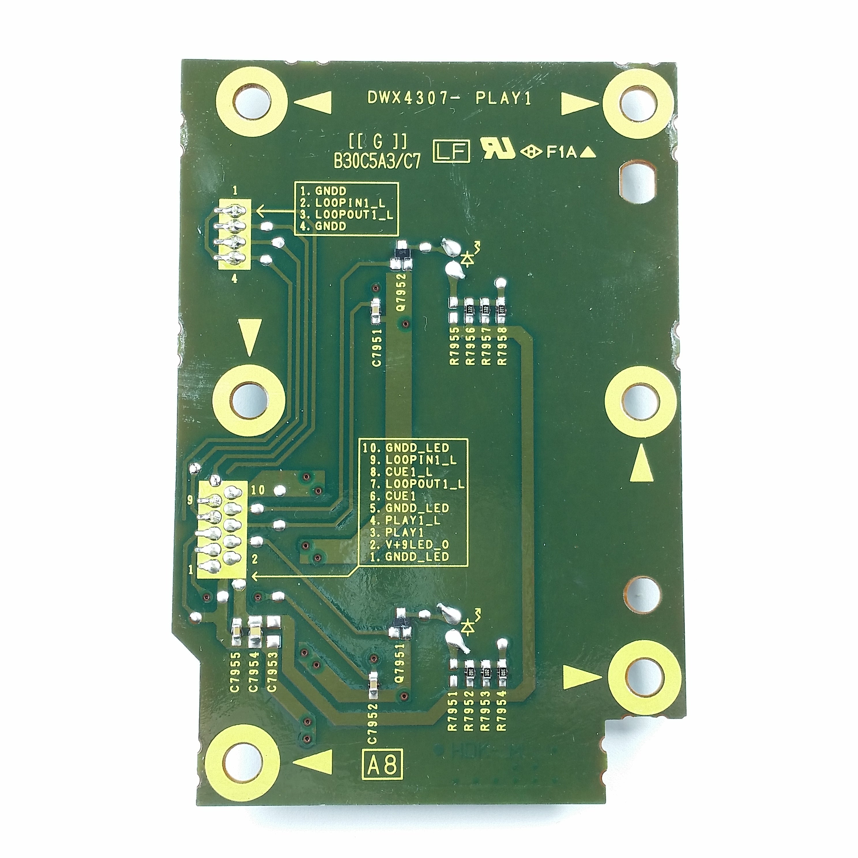 Carte de circuit imprimé DWX4307 Play Cue pour Pioneer XDJ-XZ