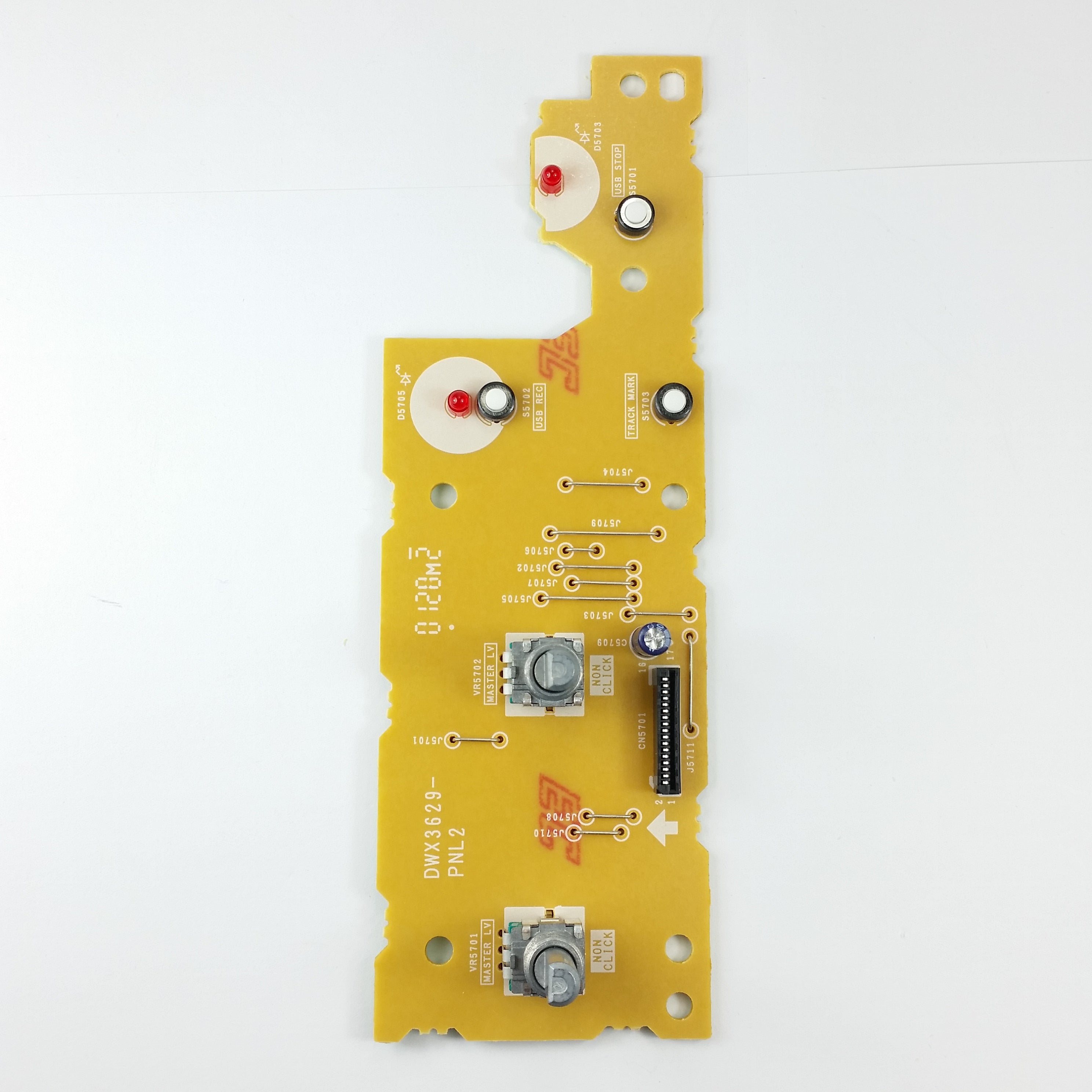 Carte de circuit imprimé de moniteur de niveau maître pour contrôleur Pioneer XDJ-RX