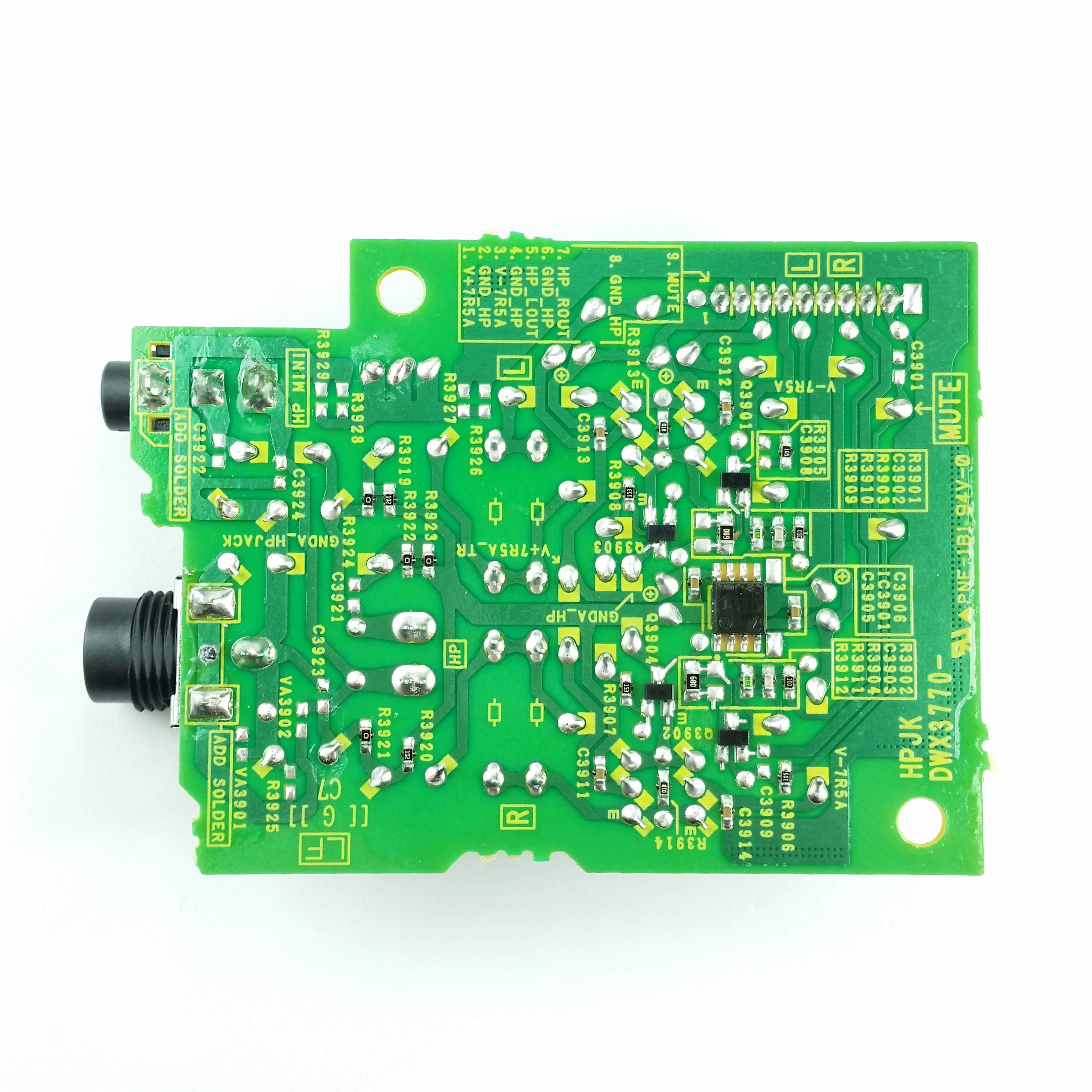 Headphones HPJK jack circuit board pcb for Pioneer DDJ-RZ DDJ-SZ2