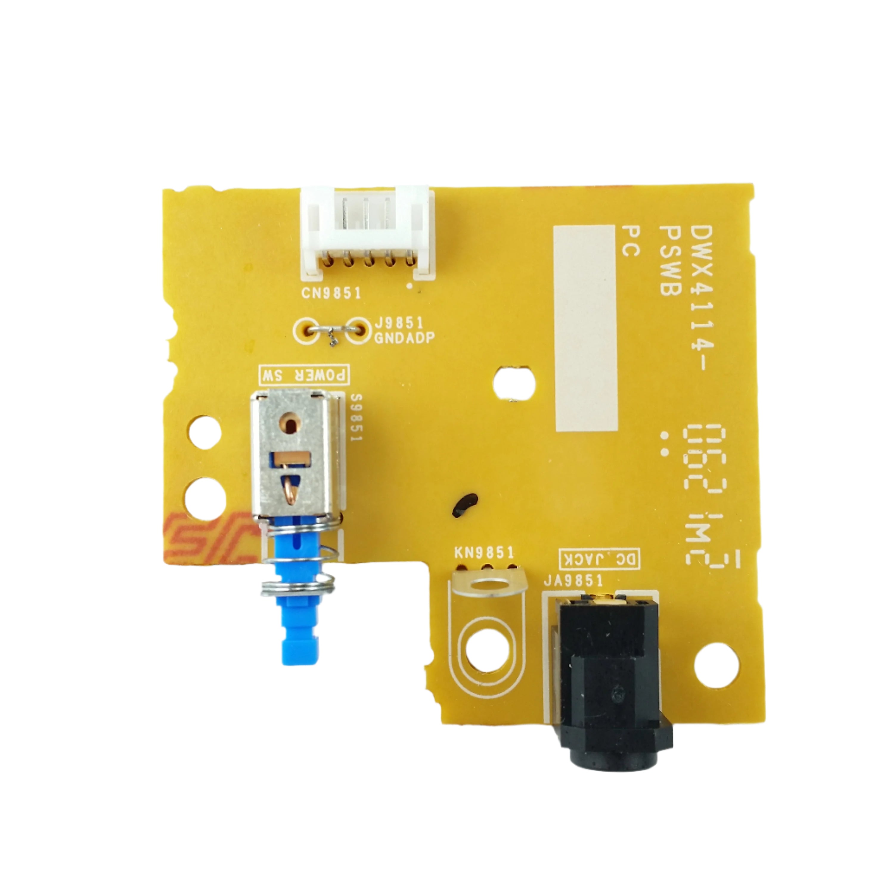 Power switch DC in jack circuit board pcb for Pioneer DDJ-1000 DDJ-1000SRT