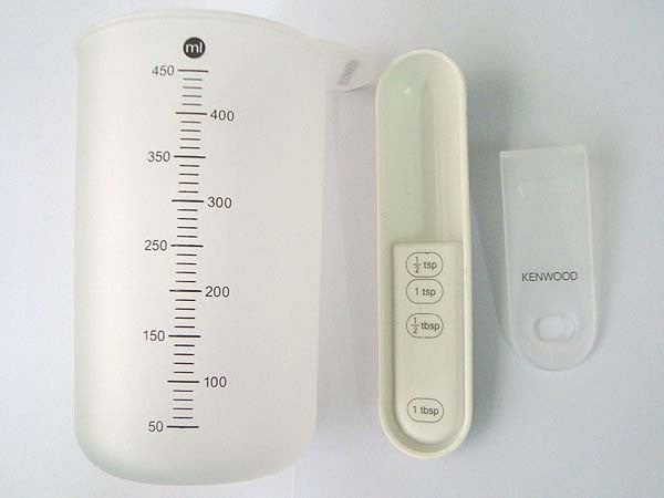 Measuring Jug/cup and Spoon for Kenwood breadmaker BM250 BM256 BM350