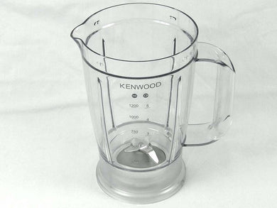 Goblet blender assembly, acrylic grey for Kenwood FPM250  - ArtAudioParts