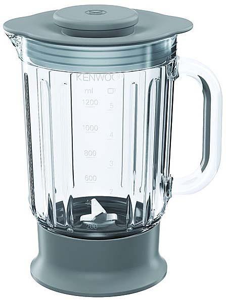 Glass Blender Jar grey 1.2L for Kenwood multione mixer KHH300WH KHH326BK  KHH322WH - ArtAudioParts