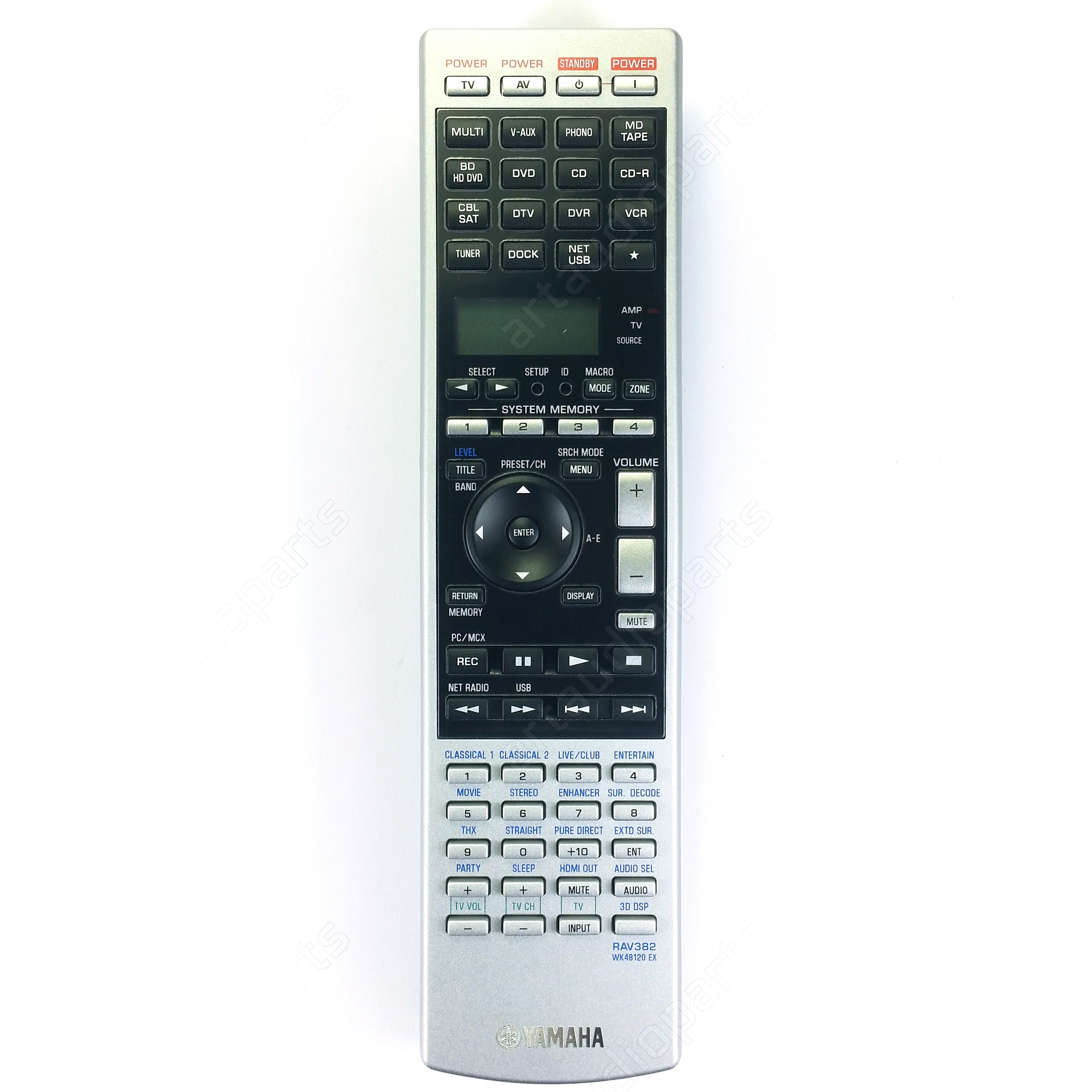 Τηλεχειριστήριο WK48120 για ενισχυτή Yamaha DSP-Z11