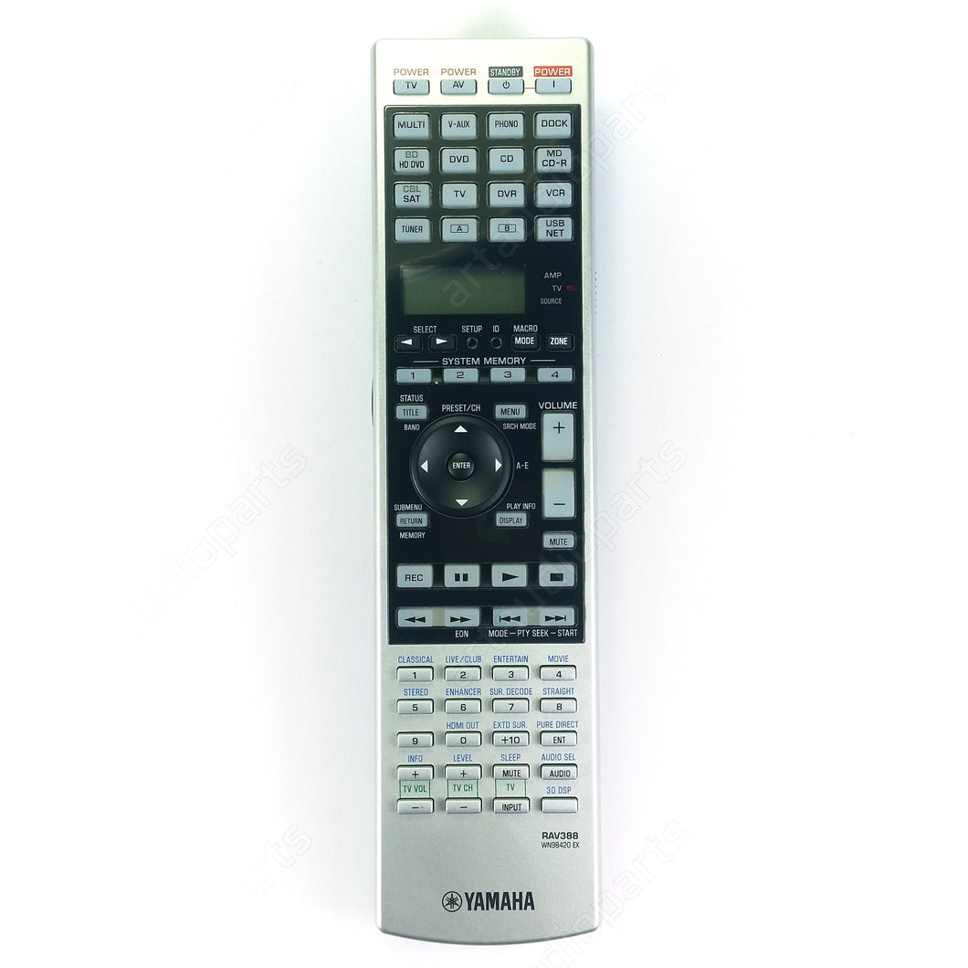 WN98420 RAV388 Remote Control for Yamaha Receiver Amplifier RX-V3900