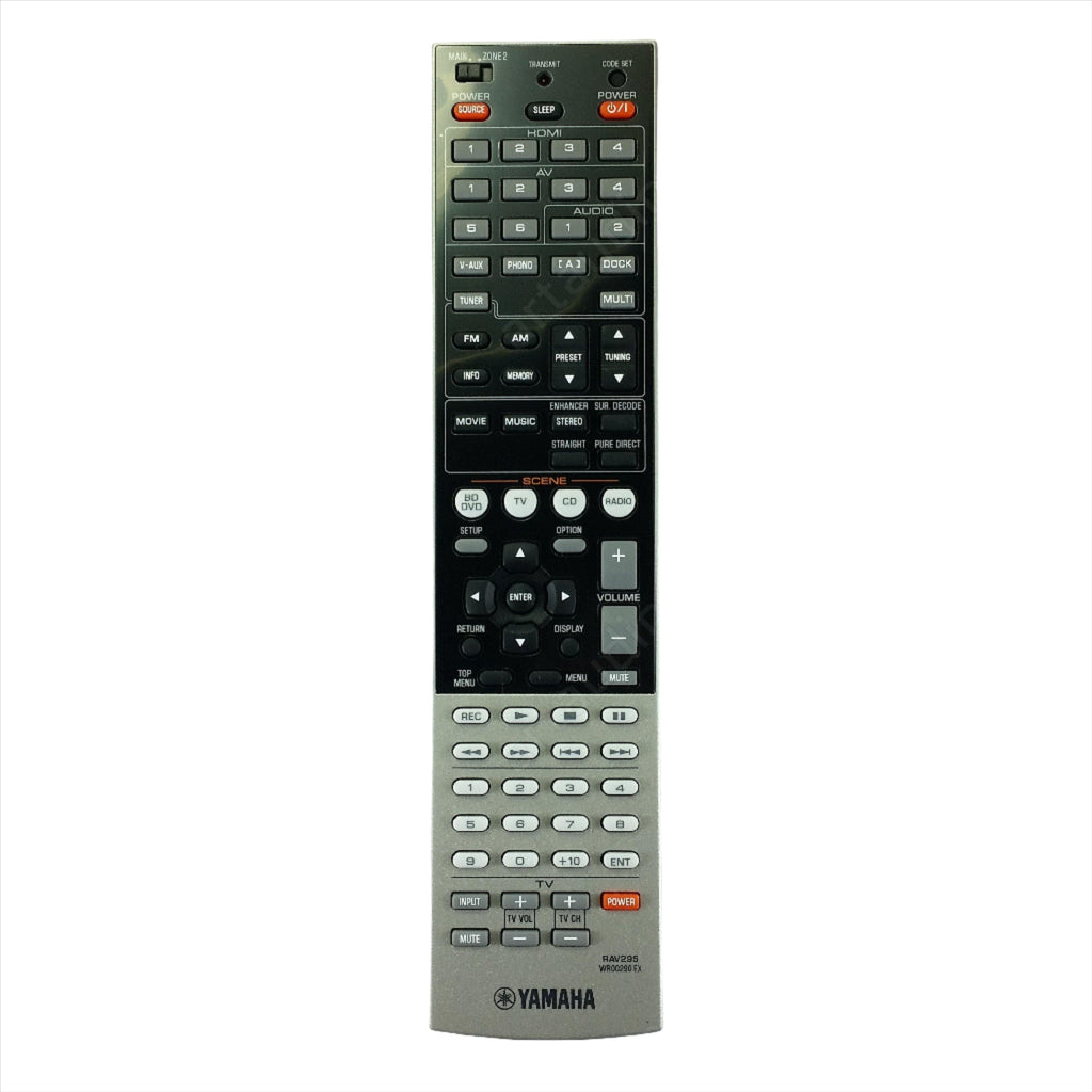 Remote Control RAV295 for Yamaha AV Receiver AX-V765 RX-V665 RX-V765 HTR-6270 HTR-6260 - ArtAudioParts