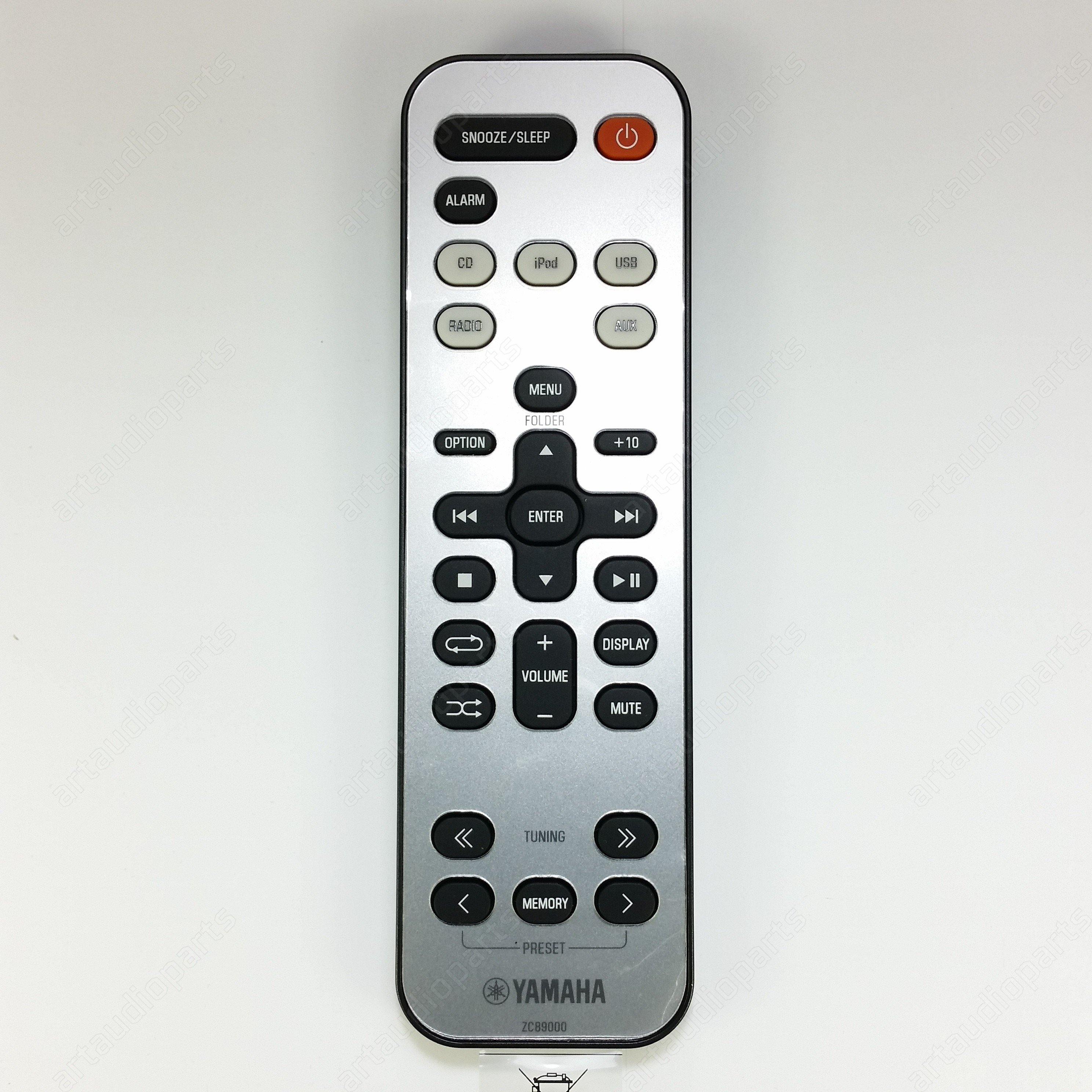 ZC89000 Remote control for Yamaha mini stereo MCR-042 - ArtAudioParts