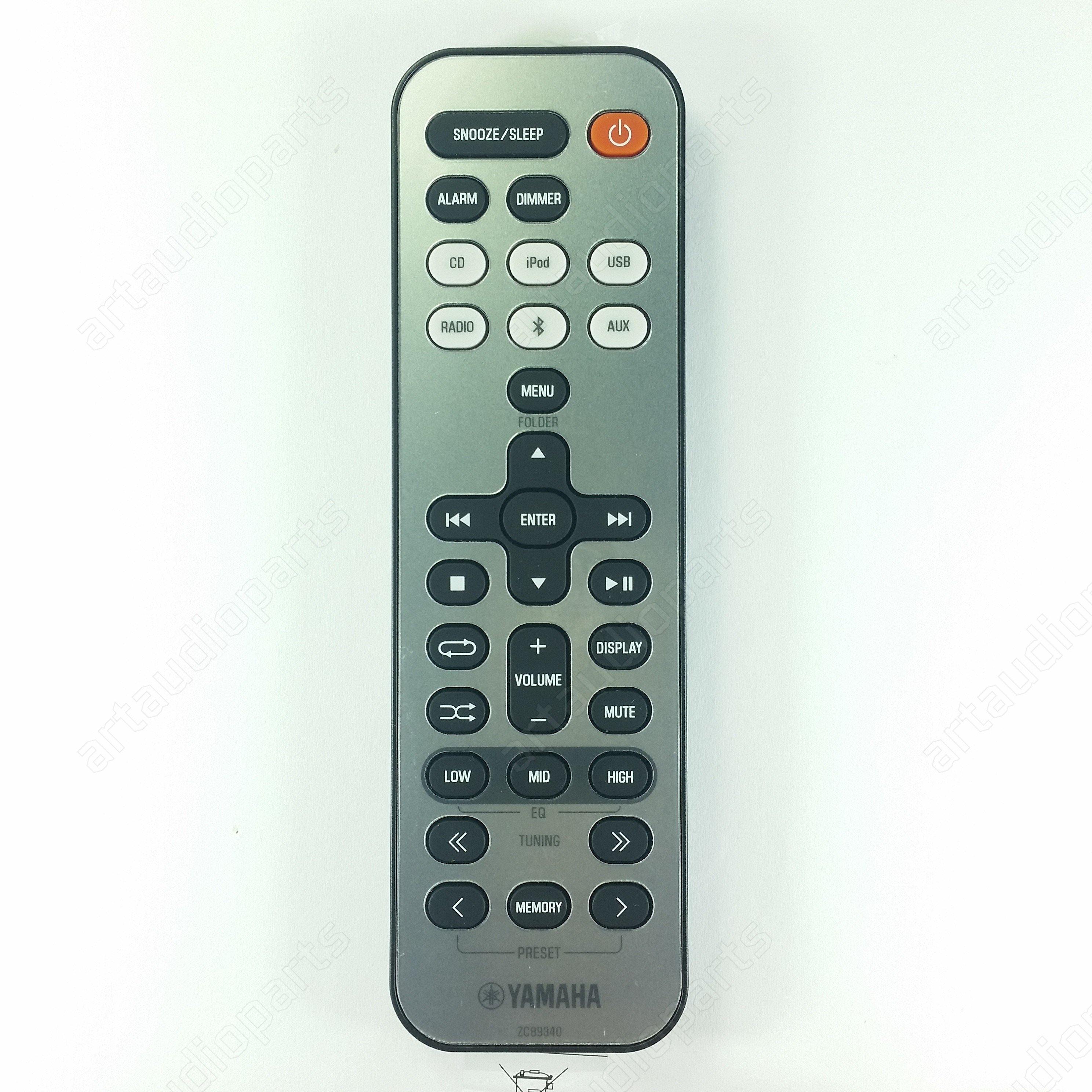 Remote Control for Yamaha Desktop Audio System TSX-132 TSX-B232 - ArtAudioParts