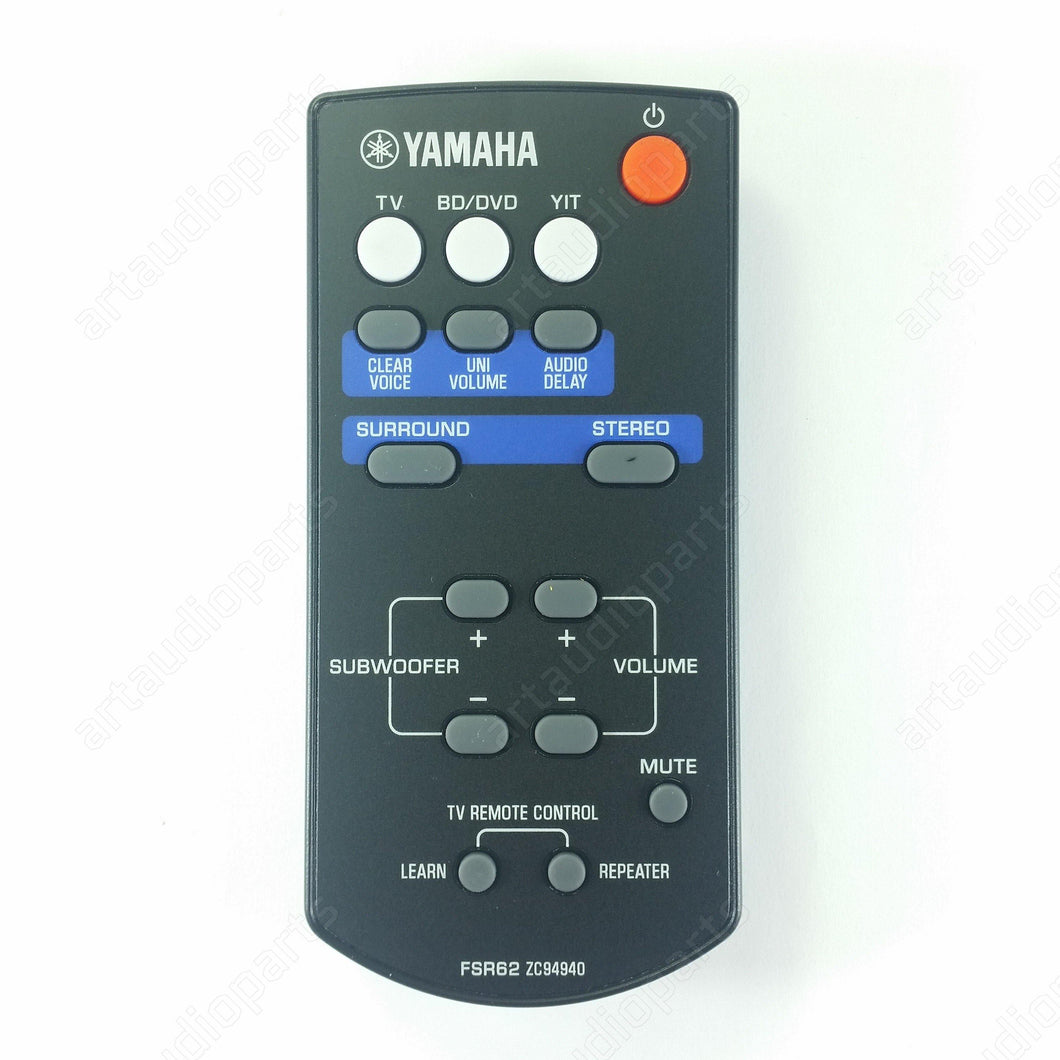 Remote Control FSR62 for YAMAHA Sound Bar YAS-201 - ArtAudioParts