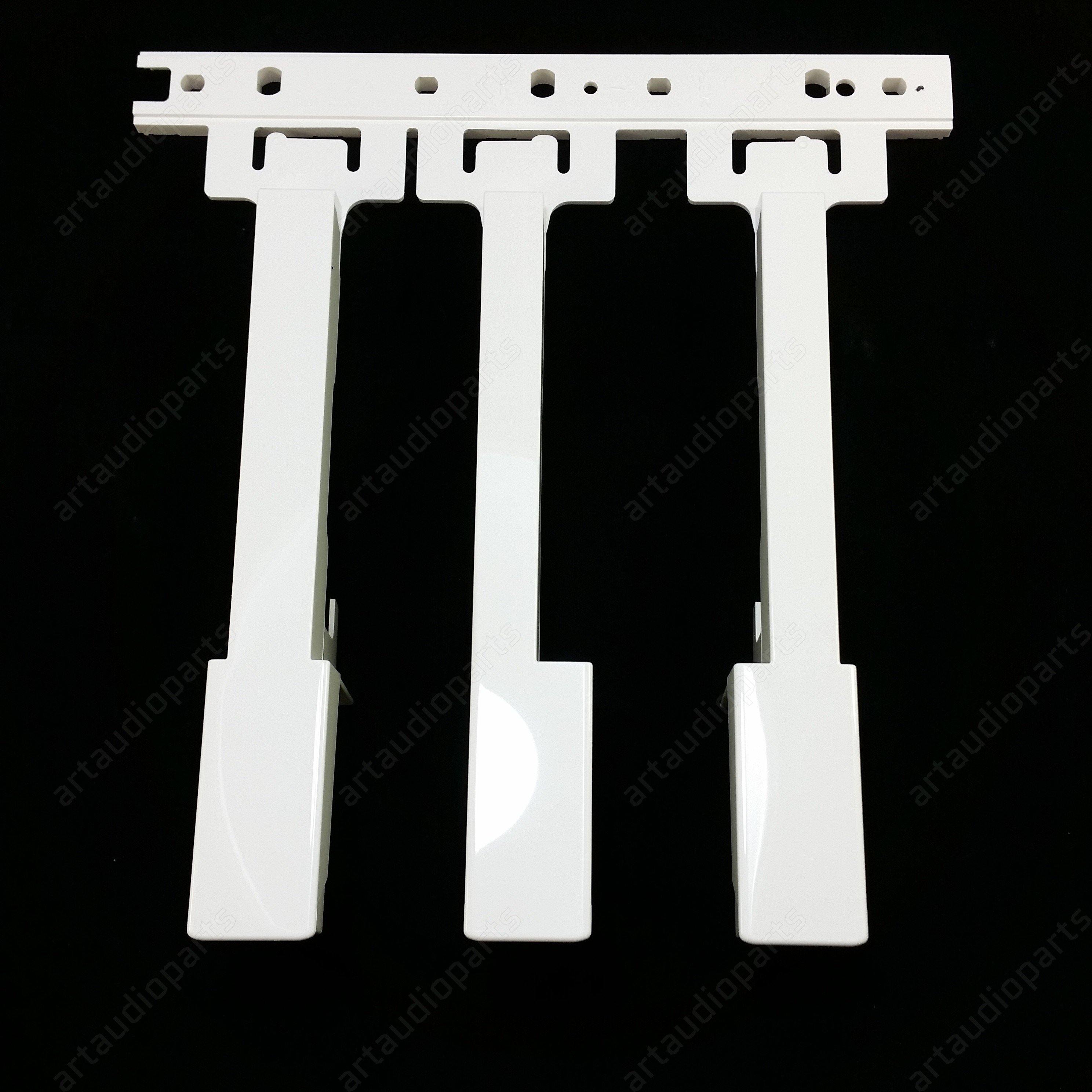 White keys D F A for Yamaha KB-190 KB-191 PSR-A350 PSR-E243 PSR-E244 PSR-E253 - ArtAudioParts