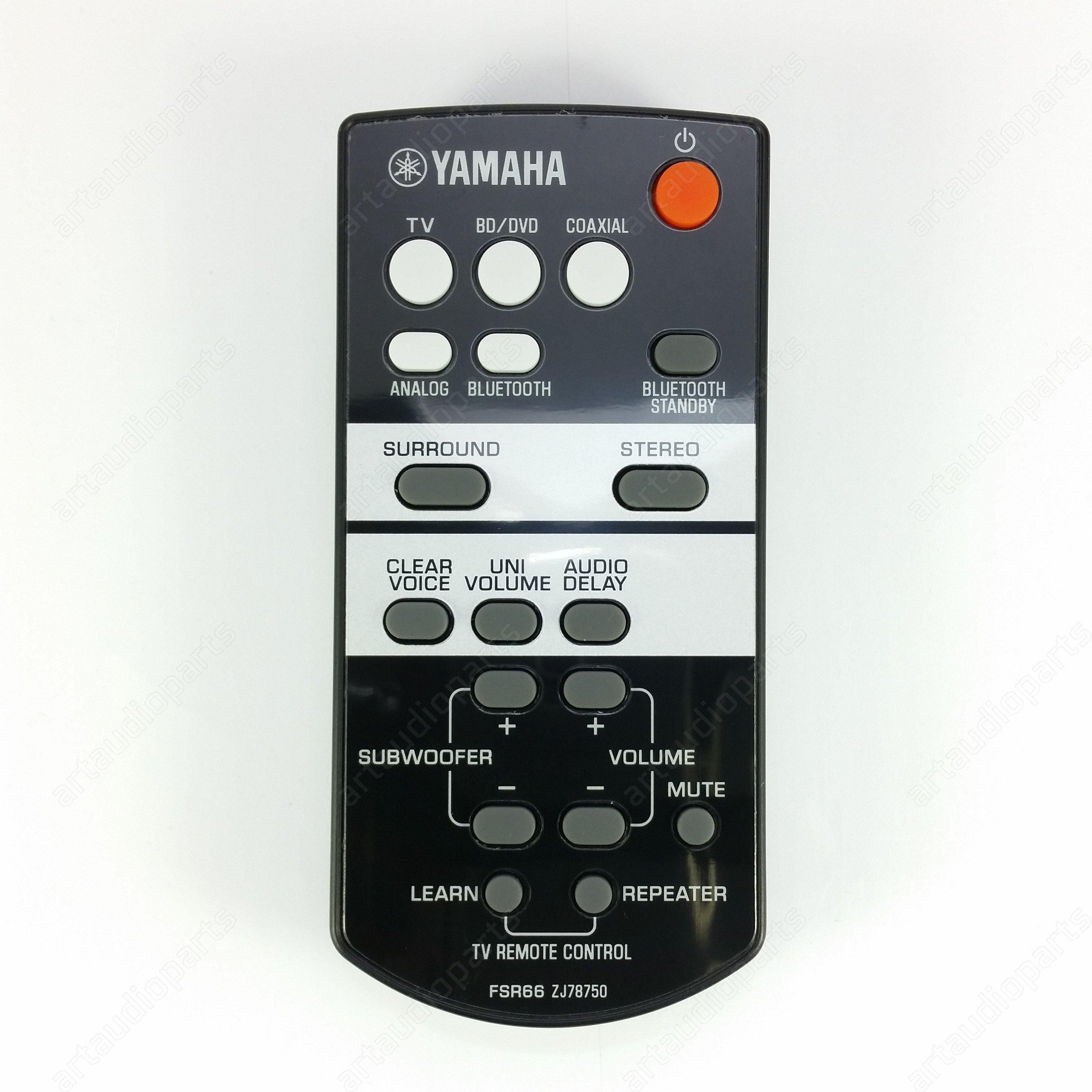 Remote control FSR66 for Yamaha sound bar YAS-103 ATS-1030 - ArtAudioParts