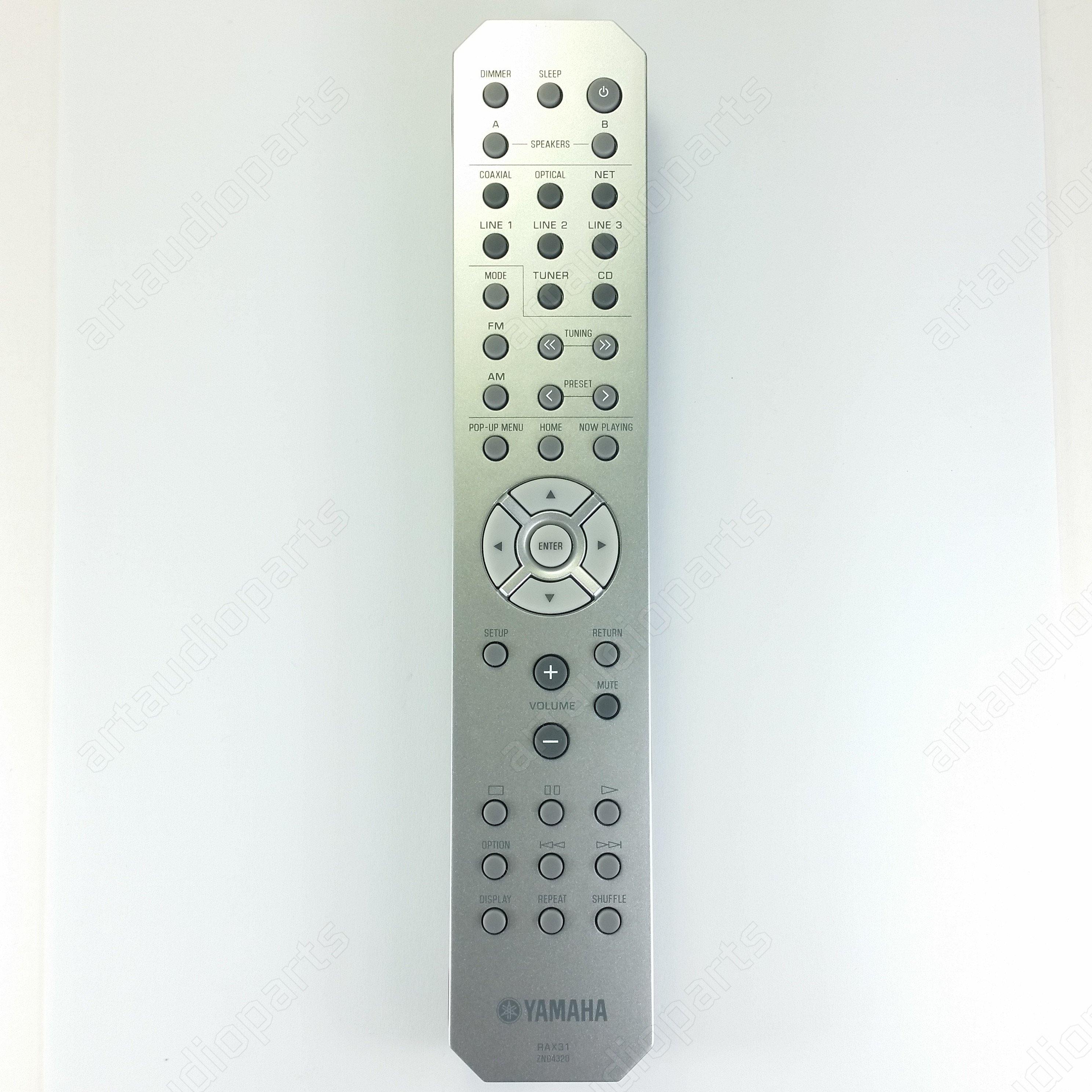 Remote Control RAX31 for Yamaha R-N301 HiFi receiver - ArtAudioParts
