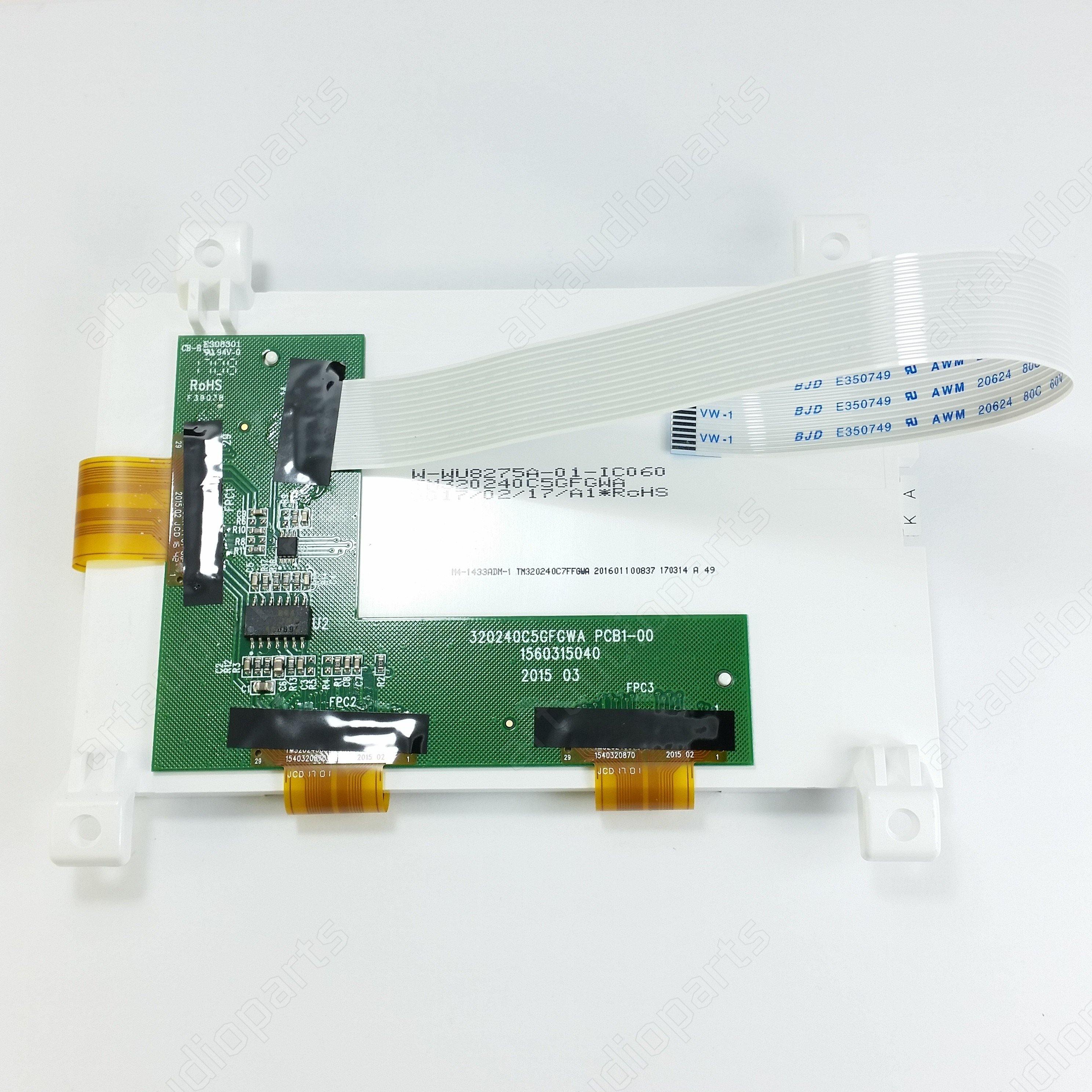 LCD Display for Yamaha keyboards DGX-520 DGX-620 DGX-630 DGX-640 MM6 YPG-525 - ArtAudioParts