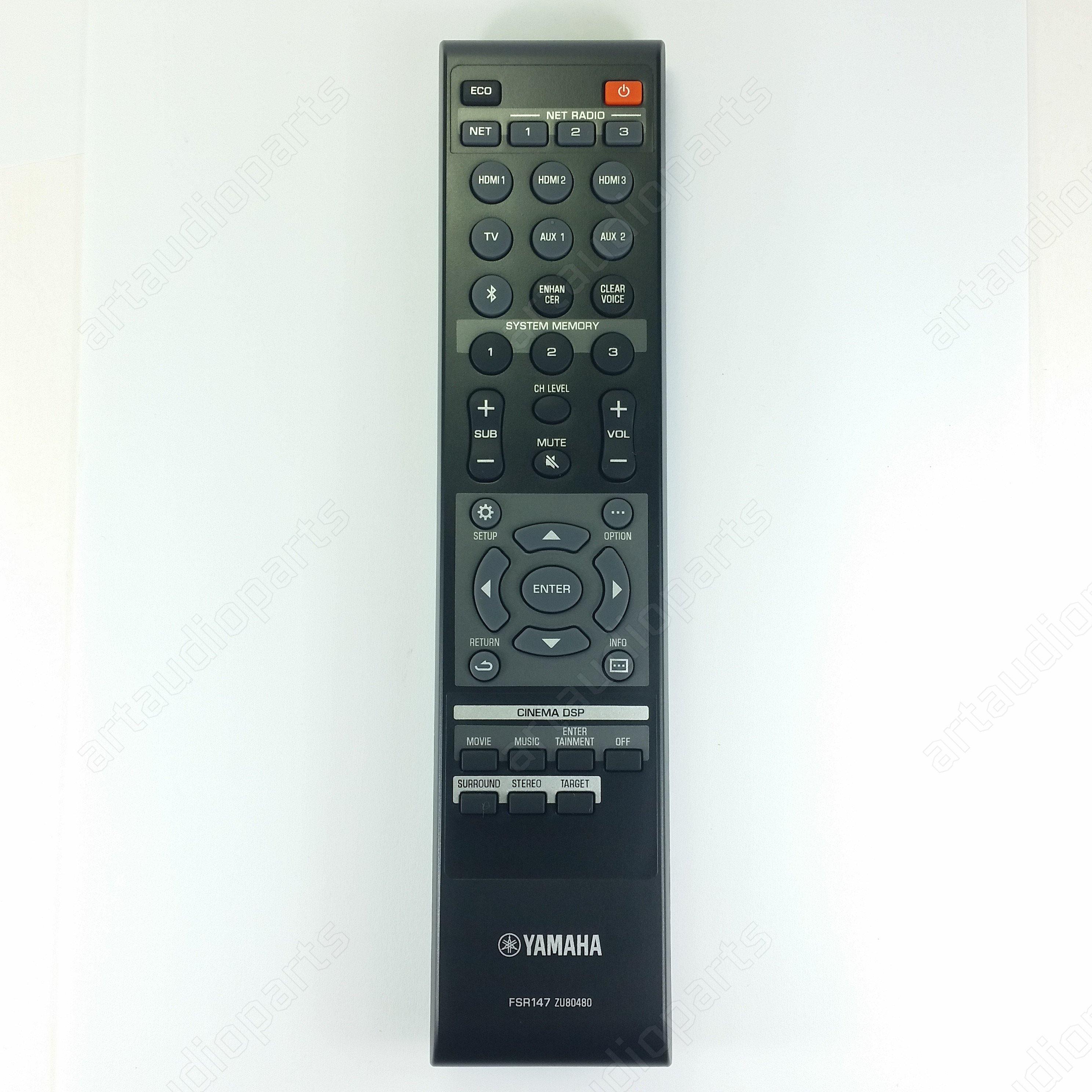 Remote Control FSR147 for Yamaha Digital sound projector YSP-2700 - ArtAudioParts