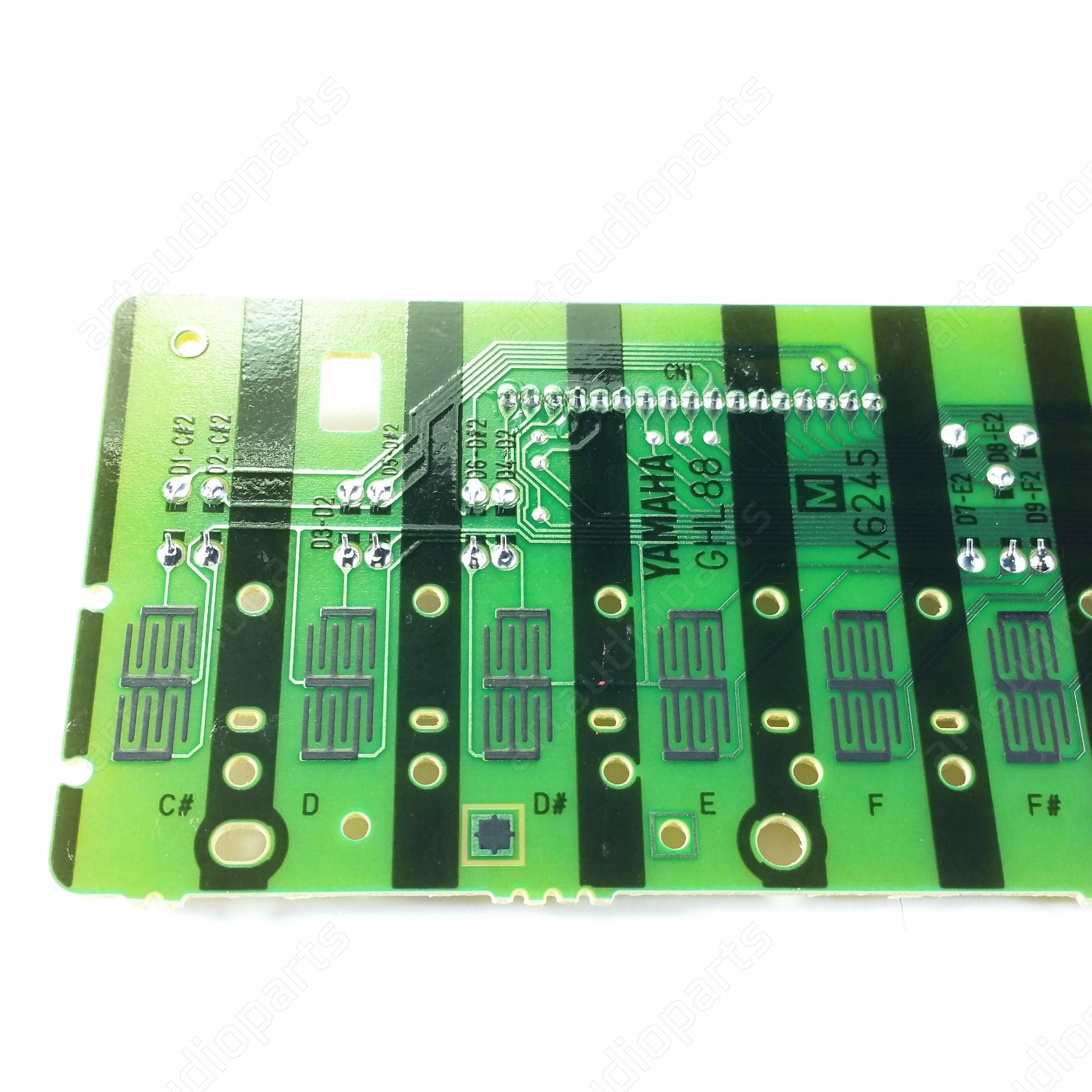 Keys circuit board GHL88M for Yamaha DGX-620 DGX-630 DGX-640 DGX-650 DGX-660 KBP-1000 - ArtAudioParts