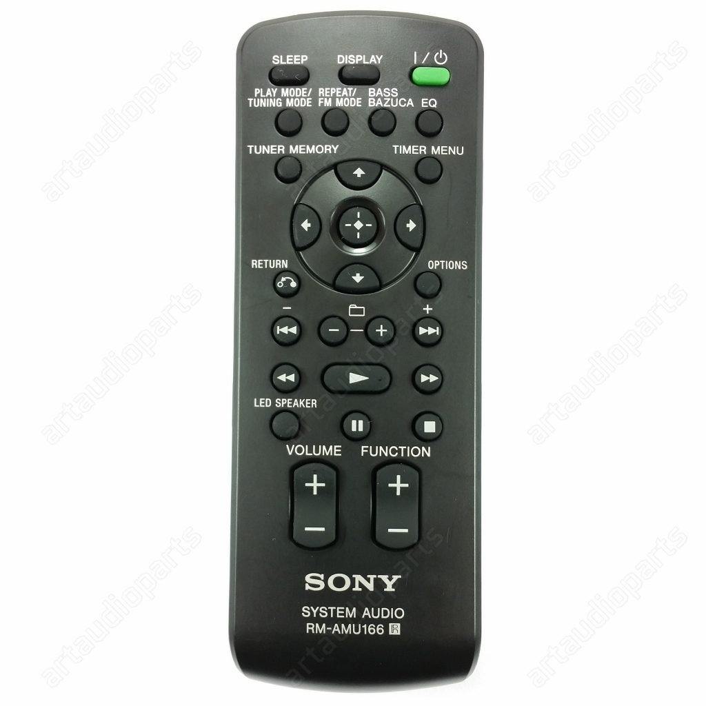 Original remote control RM-AMU166 for Sony FST-GTK17IP FST-GTK37IP GTK-X1BT - ArtAudioParts