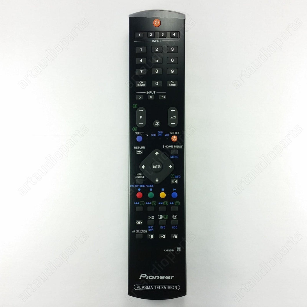AXD1554 Remote Control for Pioneer PDP-428XG PDP-508XG PDP-LX508G PDP-S61 PD1696 - ArtAudioParts