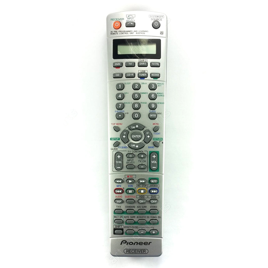 AXD7436 Remote Control for Pioneer VSX-1016V-K VSX-1016V-S