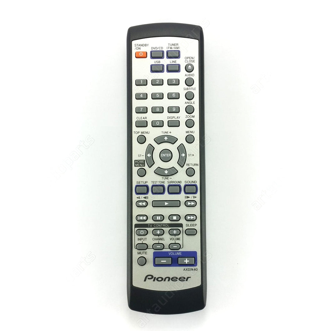 AXD7440 Original Pioneer remote control XV-DV353 XV-DV360