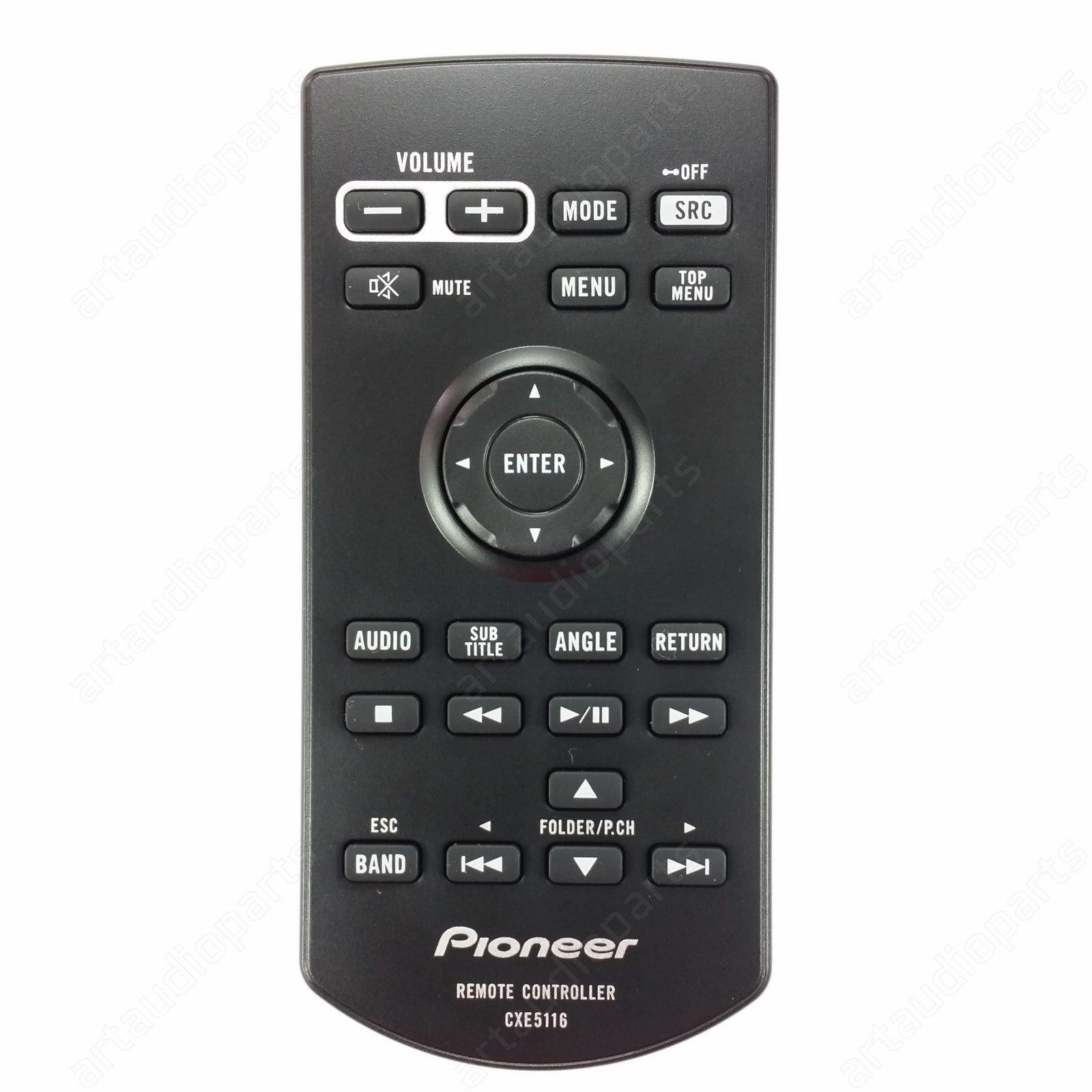 CXE5116 Remote Control for Pioneer AVH-165DVD AVH-1300NEX AVH-1330NEX AVH-170DVD - ArtAudioParts