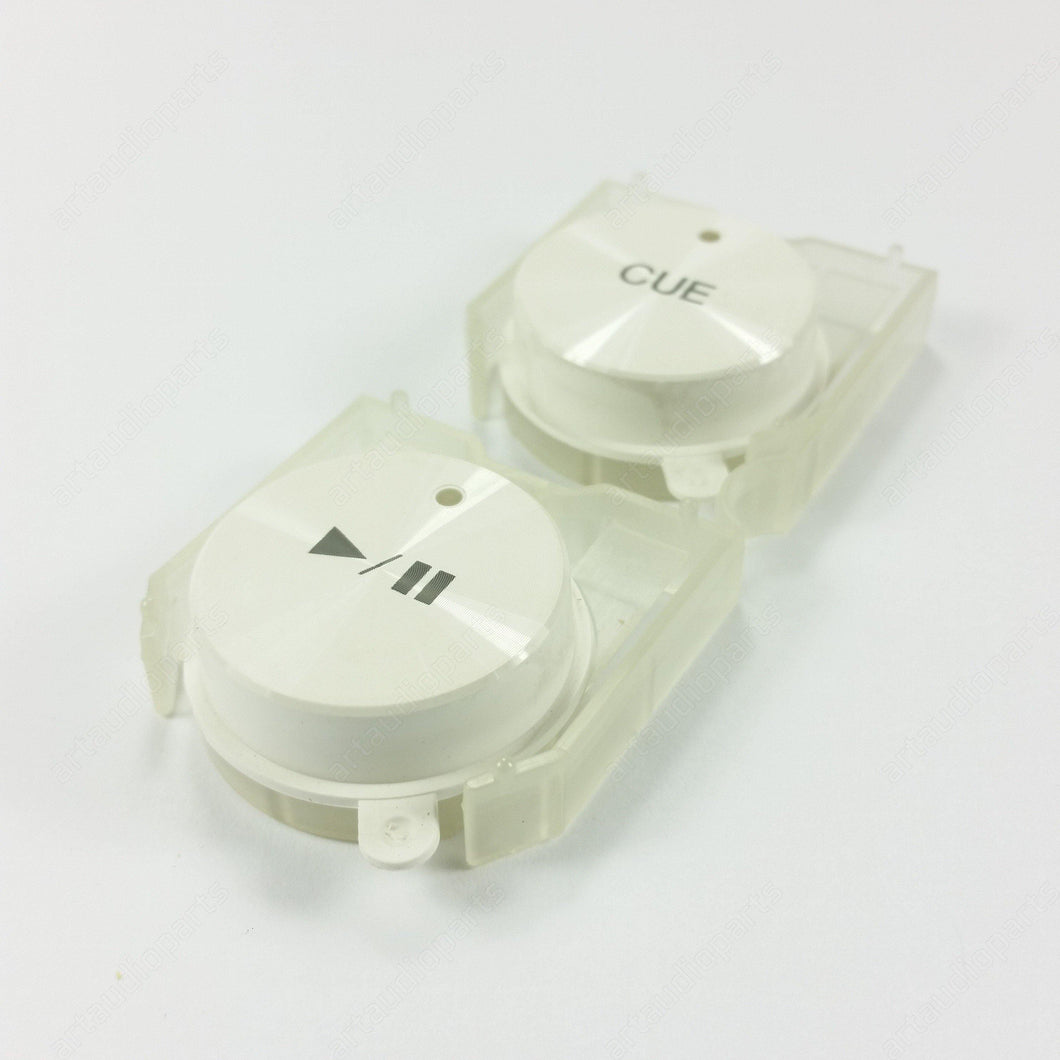 DAC2689 Play cue button knob set white for Pioneer CDJ-350W - ArtAudioParts