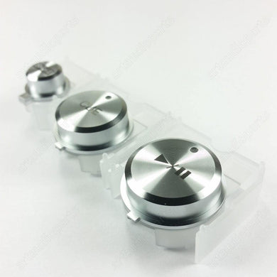 DAC2876 Play pause cue shift Button knob silver for Pioneer XDJ AERO - ArtAudioParts