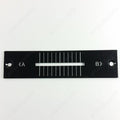 DAH2427 Crossfader CRF Panel metal plate for Pioneer DJM800 - ArtAudioParts
