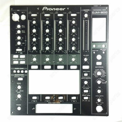 DNB1144 Control Panel Main Front face Plate for Pioneer DJM 800 - ArtAudioParts