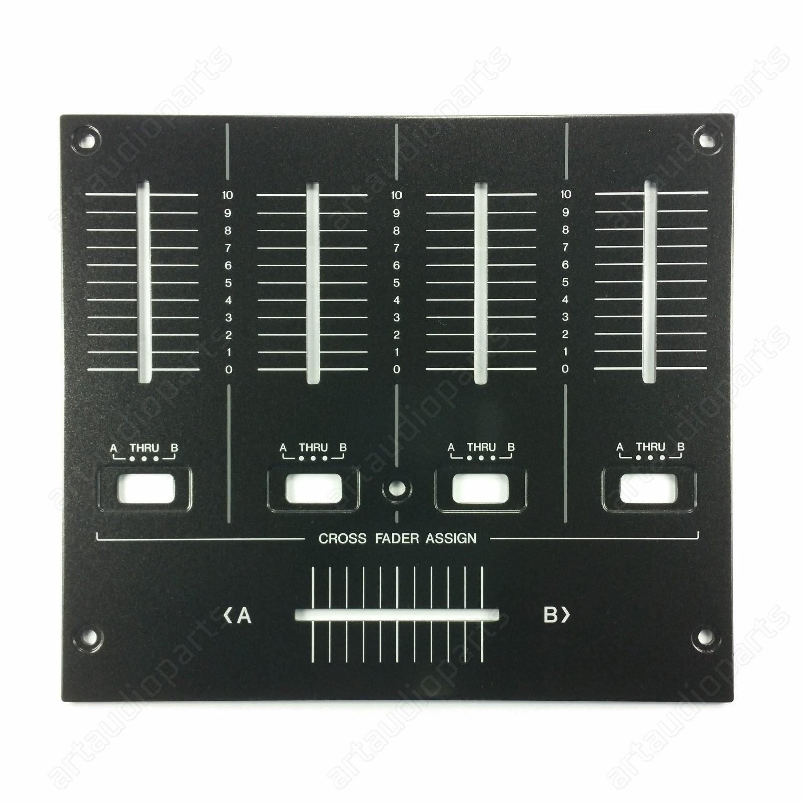 DNB1196 Fader Decorative Panel faceplate for Pioneer DJM850K - ArtAudioParts