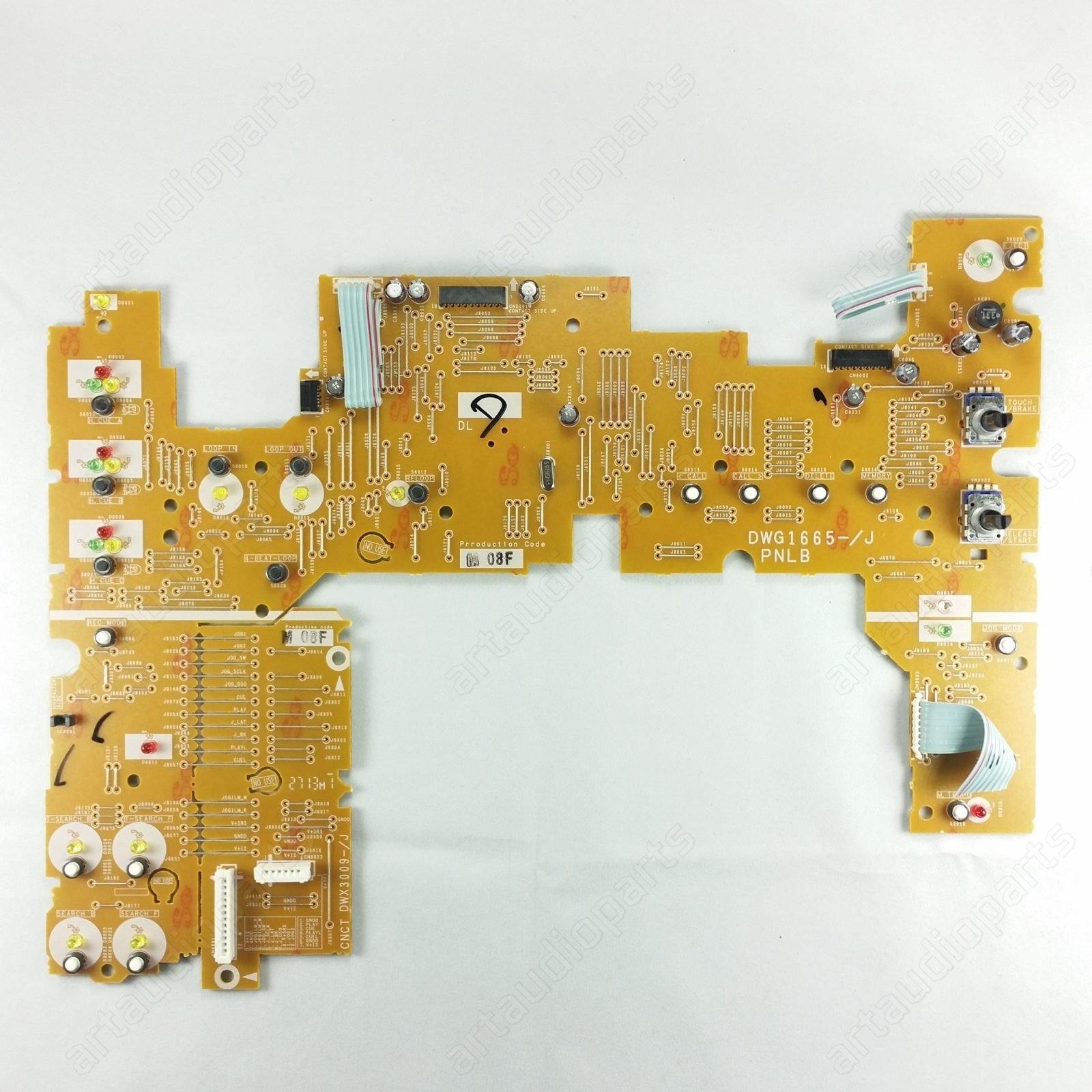 DWG1665 PNLB Assy Front PCB for Pioneer CDJ2000 - ArtAudioParts