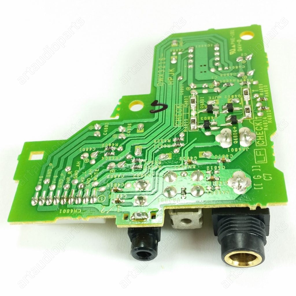 DWX3216 HPJK Headphones Out jack socket with pcb for Pioneer DDJ-T1 circuit board