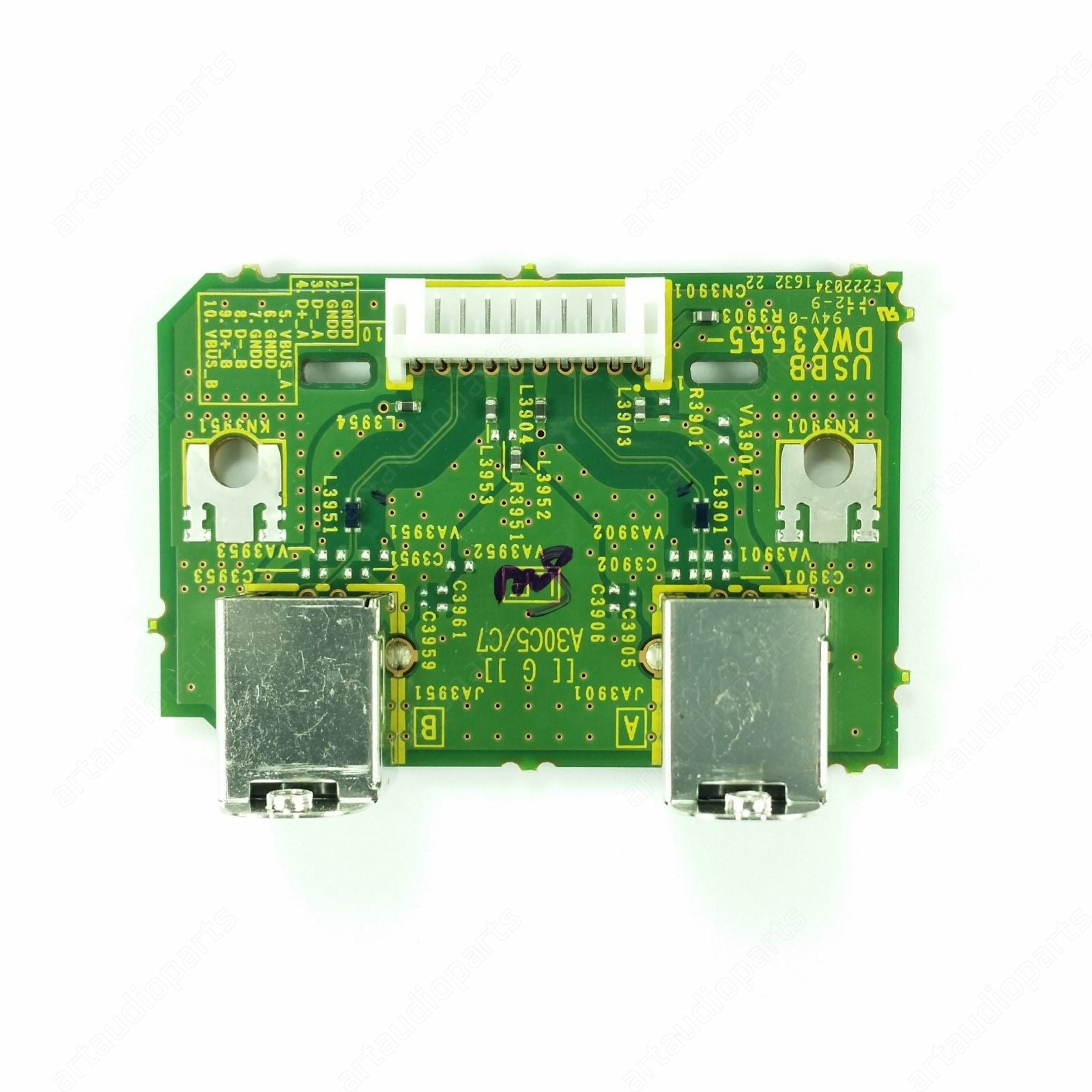 DWX3555 USBB-Anschluss doppelte USB-Leiterplatte PCB für Pioneer DDJ-SZ DDJ-RZ