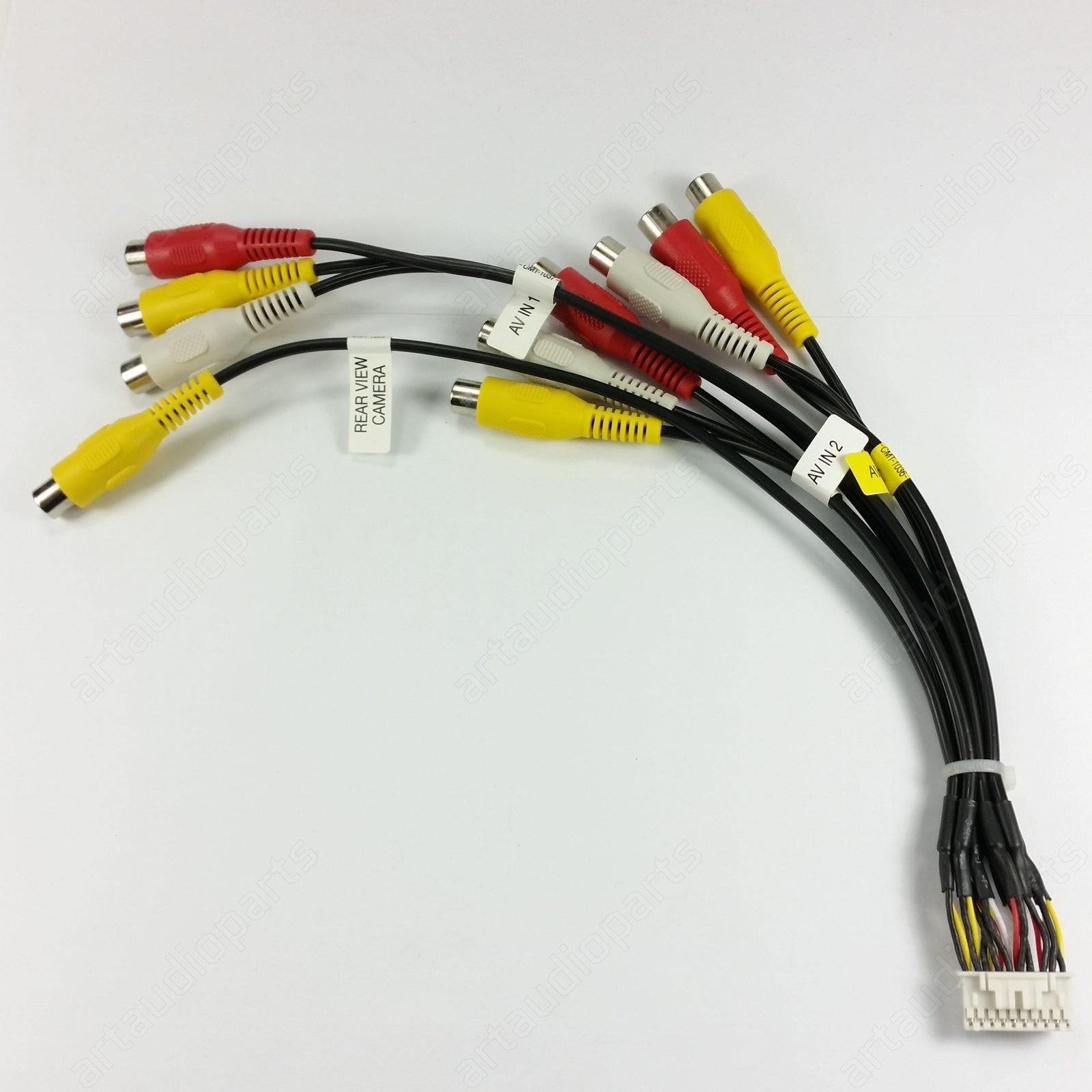 Cord with pimplug for KENWOOD DDX-8026BT-8036BT-896 DNX-9260BT-9280BT-9960 - ArtAudioParts