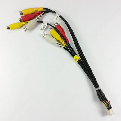 Cord With Plug/RCA Cable for KENWOOD DNX-7180-7190HD-7210BT-7280BT-9210BT-9990HD - ArtAudioParts