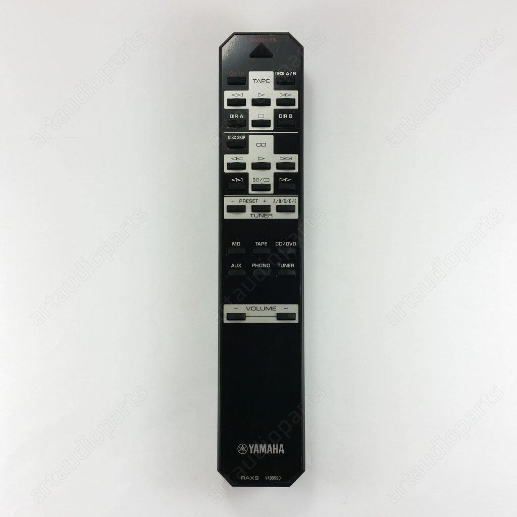 V499920 Original remote control RAX9 for Yamaha AX-396 AX-496 AX-596 - ArtAudioParts