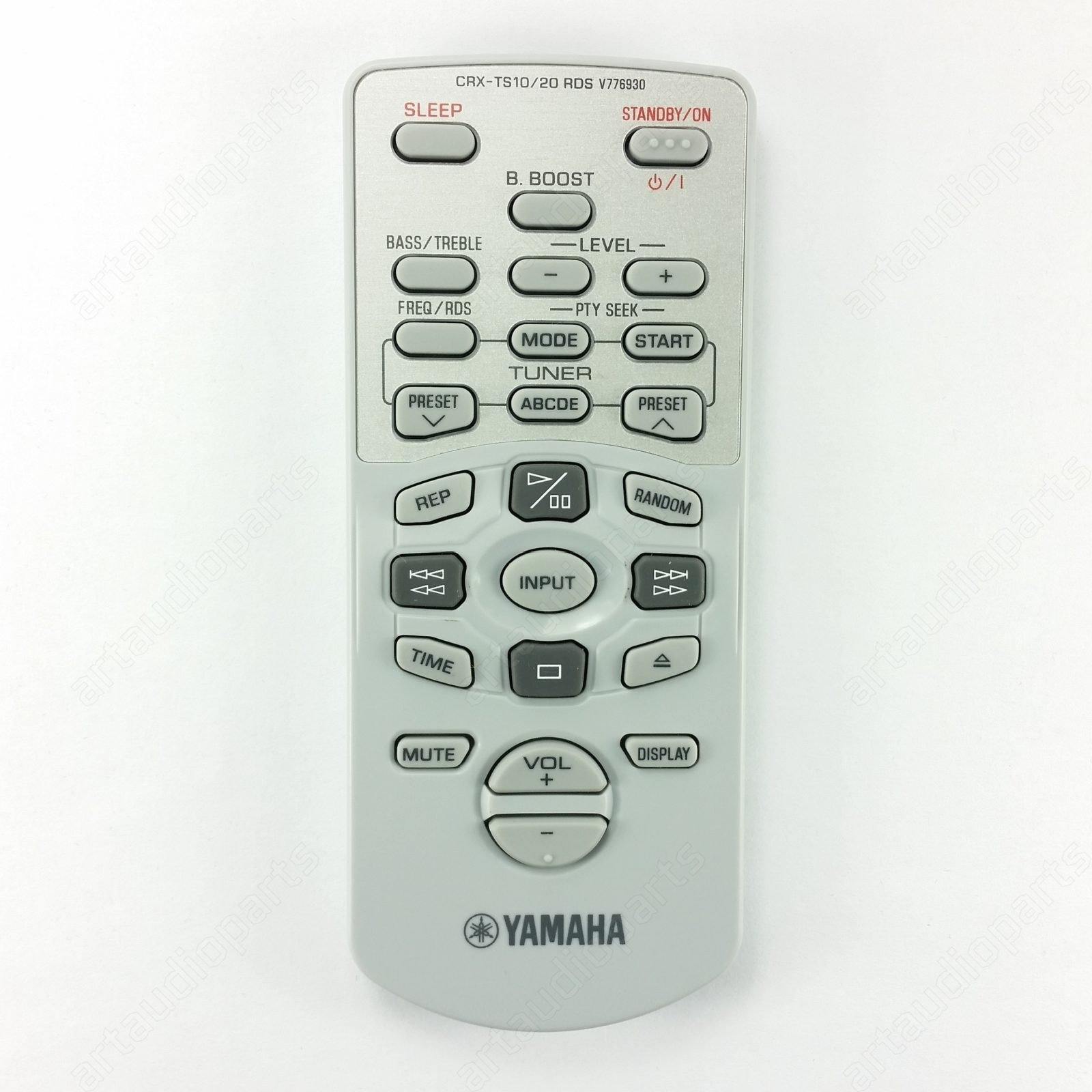 V7769300 Remote Control for Yamaha CRXTS10 CRXTS20 TSX10 TSX15 TSX20 - ArtAudioParts