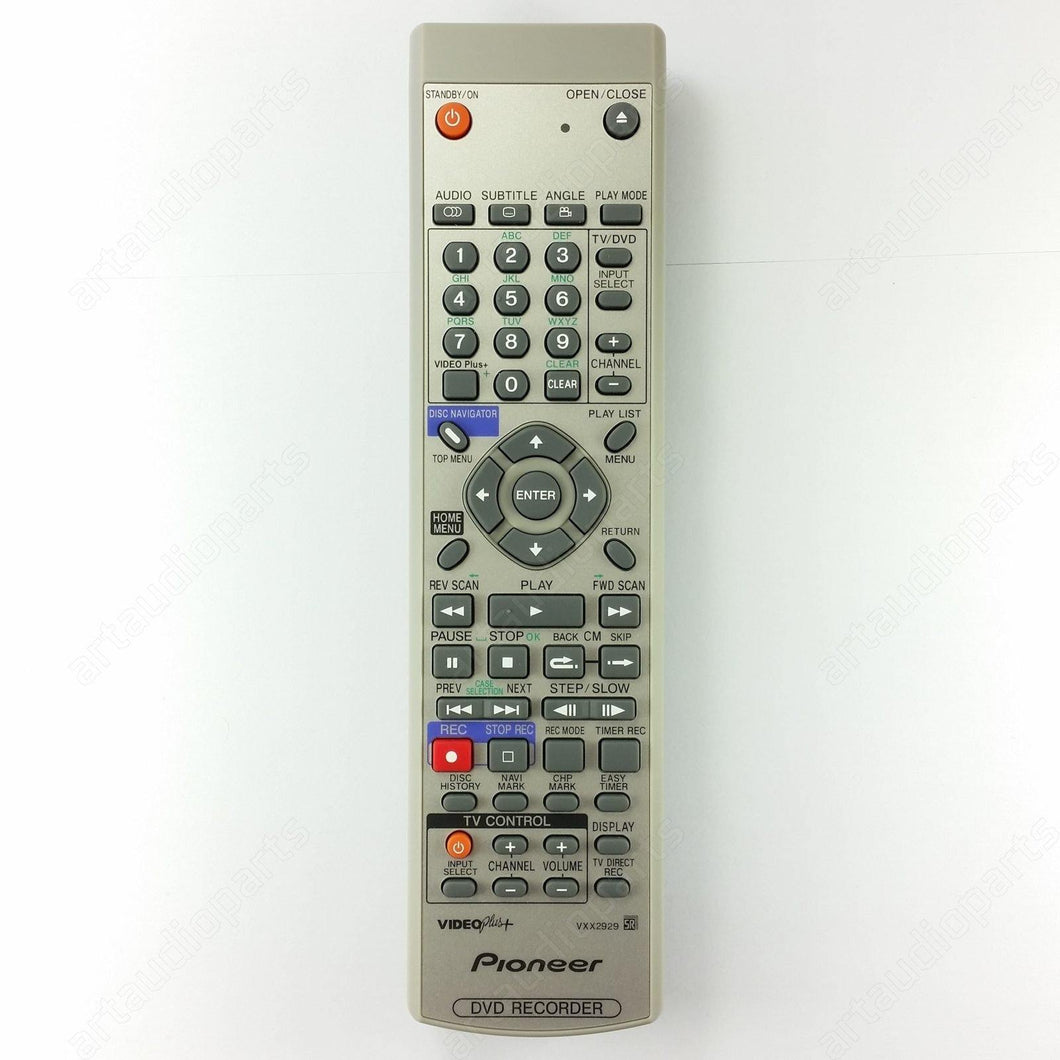 VXX2929 Remote control for Pioneer DVR-220S DVR-320S - ArtAudioParts