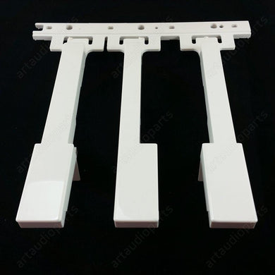 White key D F A for Yamaha PSR-E213-E223-E233-E303-E313-E323-E333-E403-E413-E423 - ArtAudioParts