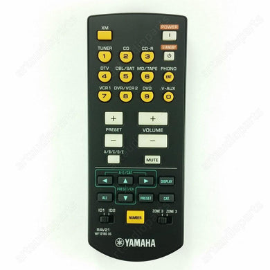 WF12180 Original remote control RAV21 for Yamaha RX-V1600 RX-V2600 DSP-AX1600 - ArtAudioParts
