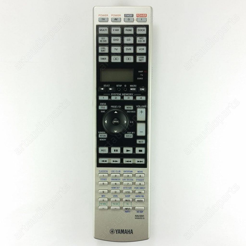 WN984500 Original remote control RAV391 for Yamaha RX Z7 DSP Z7 - ArtAudioParts
