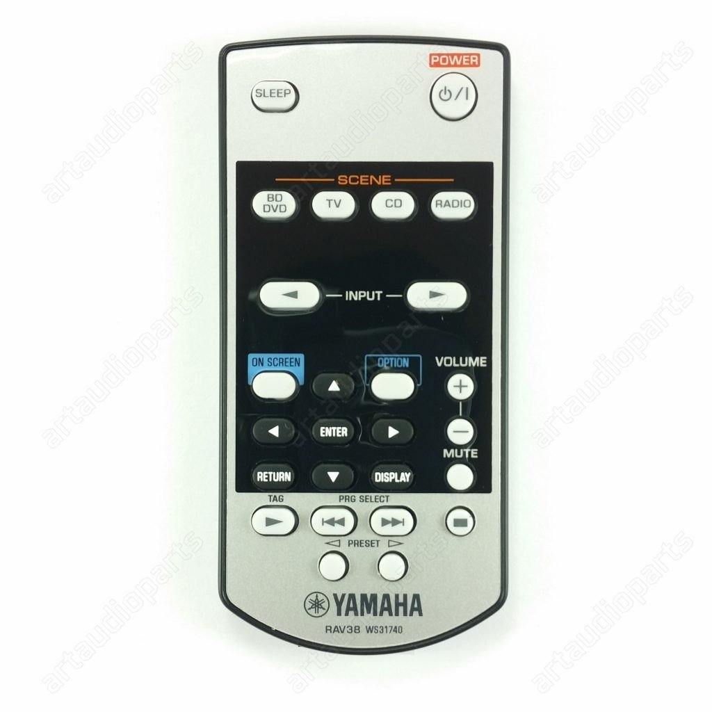 WS31740 simplified remote control RAV38 for Yamaha RX-V2065 HTR-6295 - ArtAudioParts